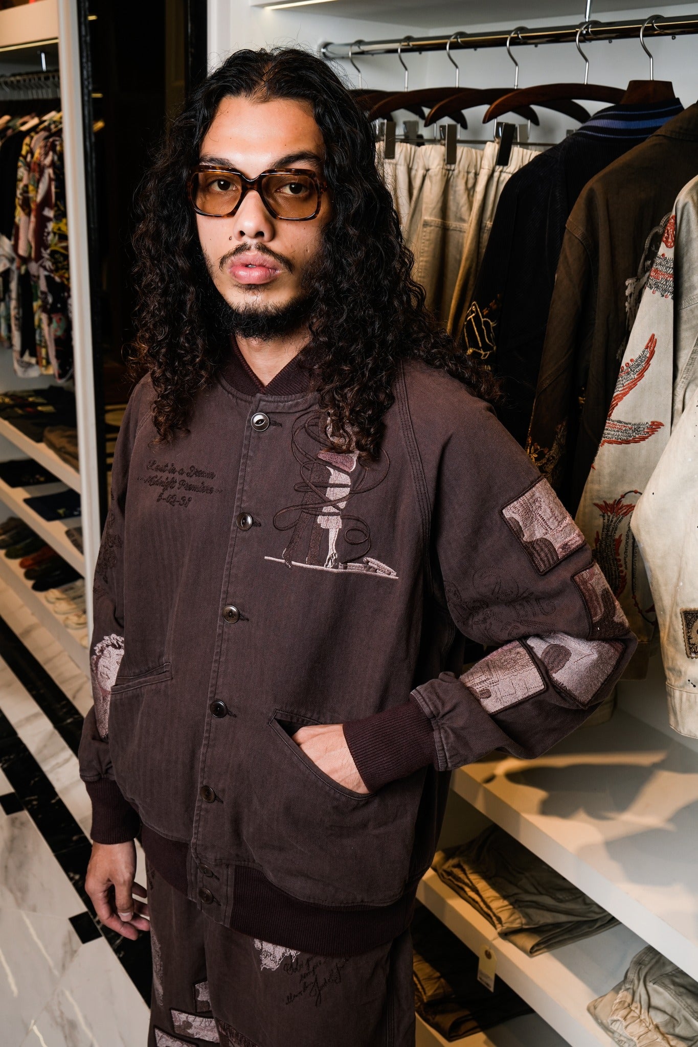 FILM JACKET - FADED BROWN