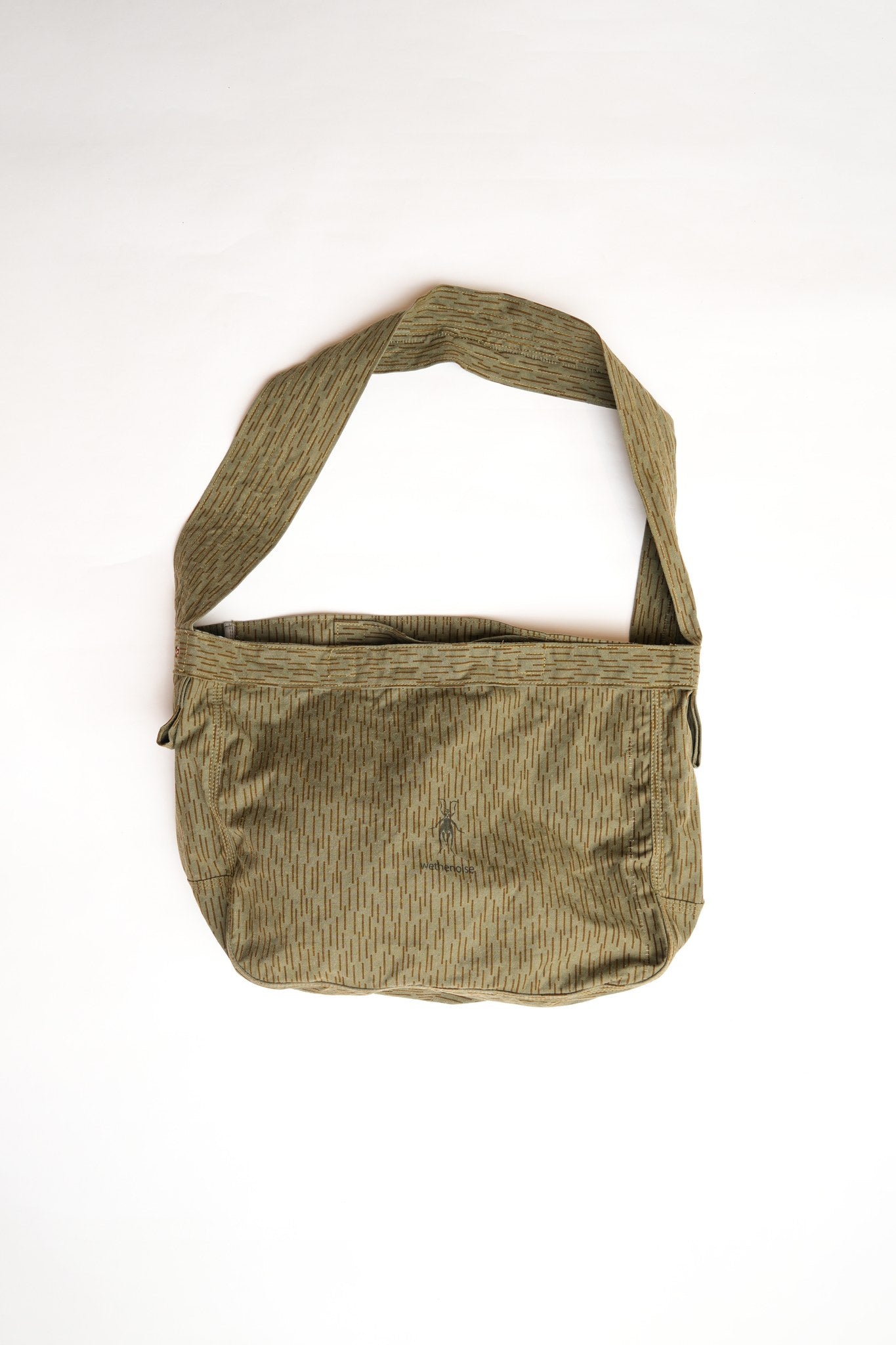 GERMAN RAIN DROP CAMO REMAKE NEWSPAPER BAG - VINTAGE