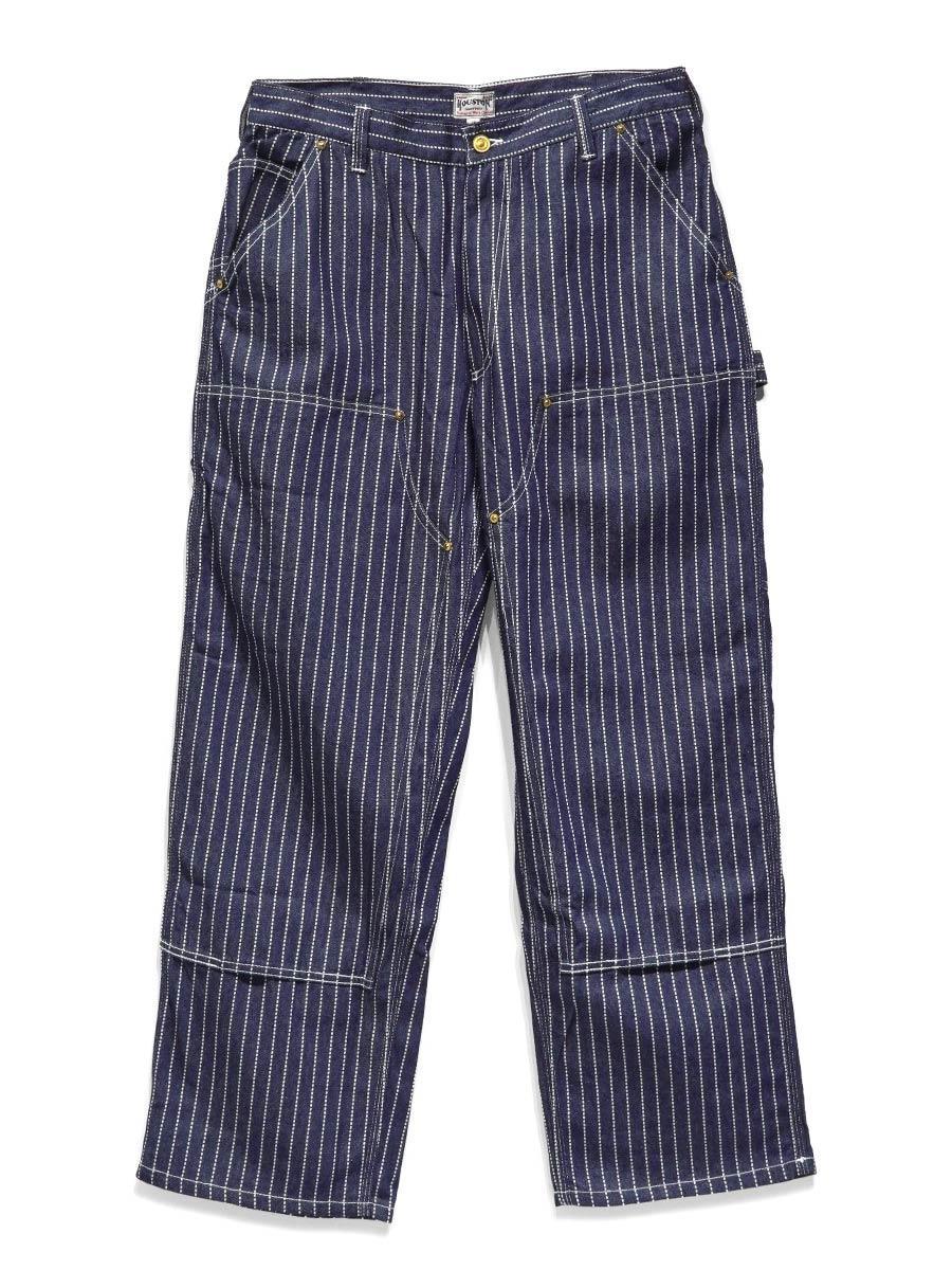 10165 WABASH DENIM DOUBLE KNEE PAINTER PANTS - INDIGO ONE WASH