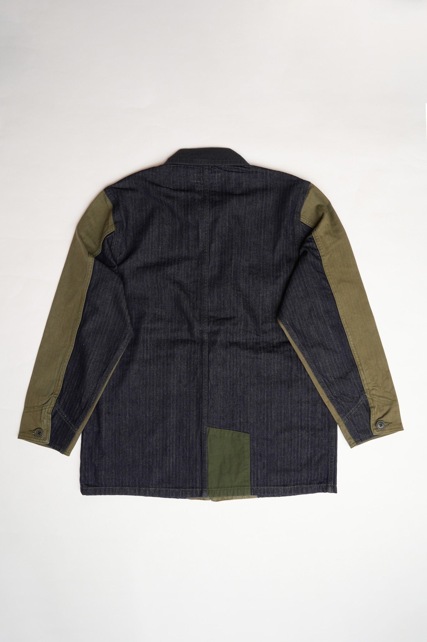 COVERALL JACKET RINSE (AW25) - KHAKI