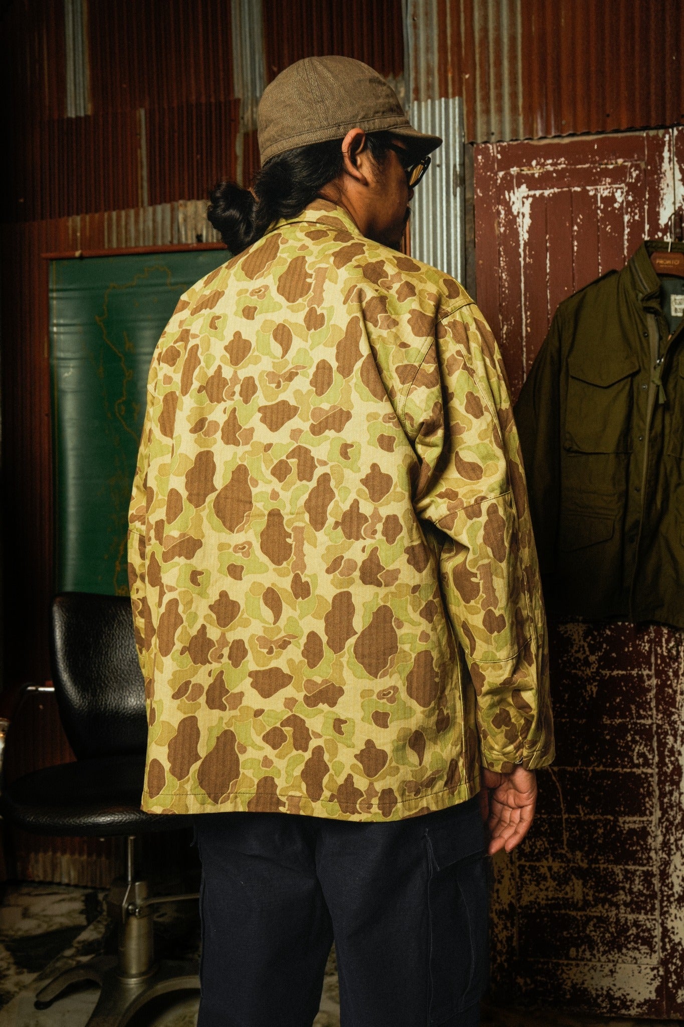 BR15753 JACKETS HERRINGBONE TWILL CAMOUFLAGE - CAMOUFLAGE