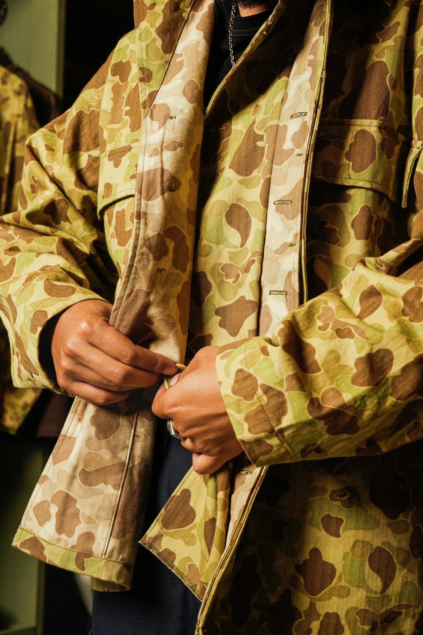 BR15753 JACKETS HERRINGBONE TWILL CAMOUFLAGE - CAMOUFLAGE