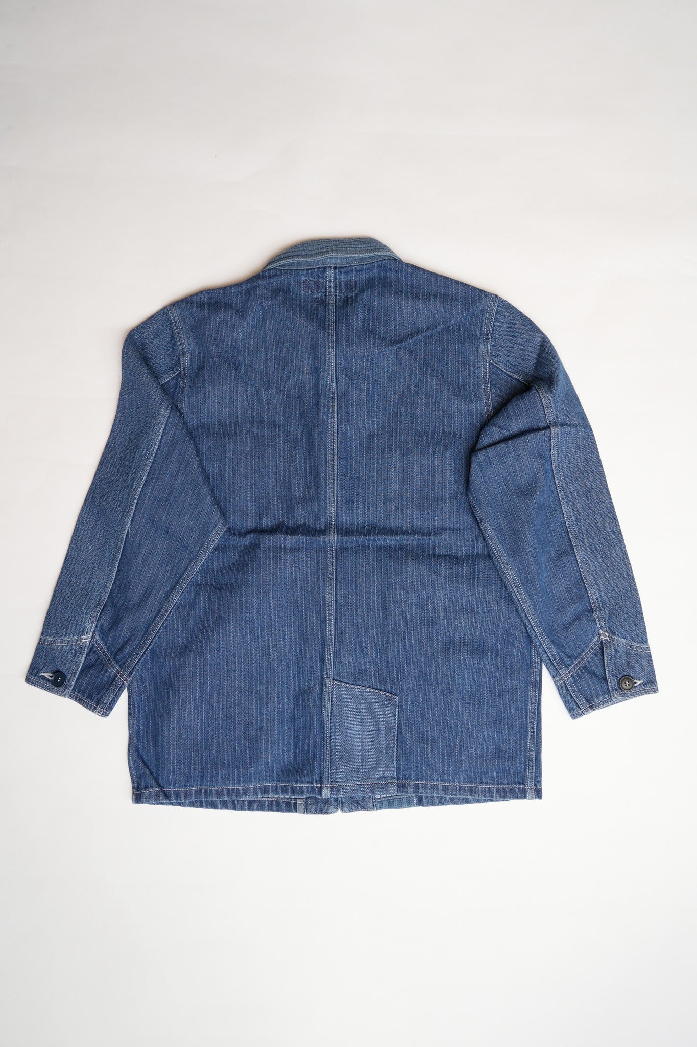 COVERALL JACKET 3YR WASH (AW25) - INDIGO