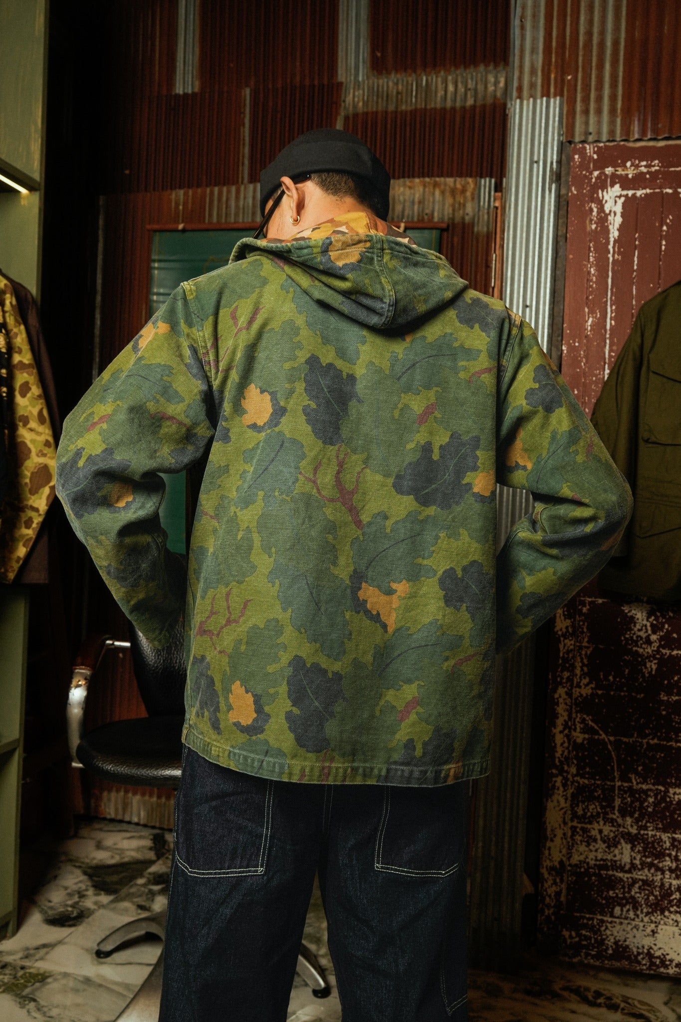 BR15519 MITCHELL PATTERN CAMOUFLAGE PARKA CIVILIAN MODEL - CAMOUFLAGE - CAMOUFLAGE