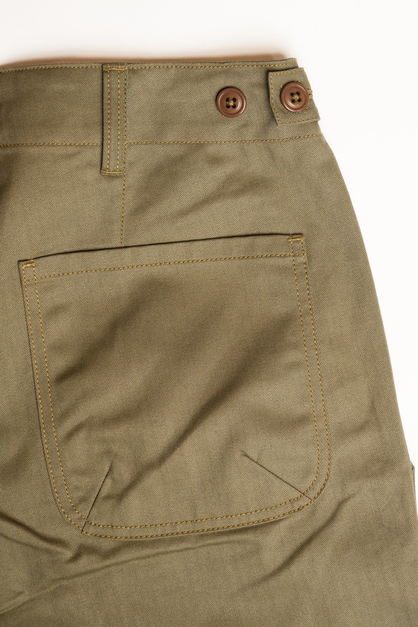 SHORT DECK PANTS - OLIVE HBT