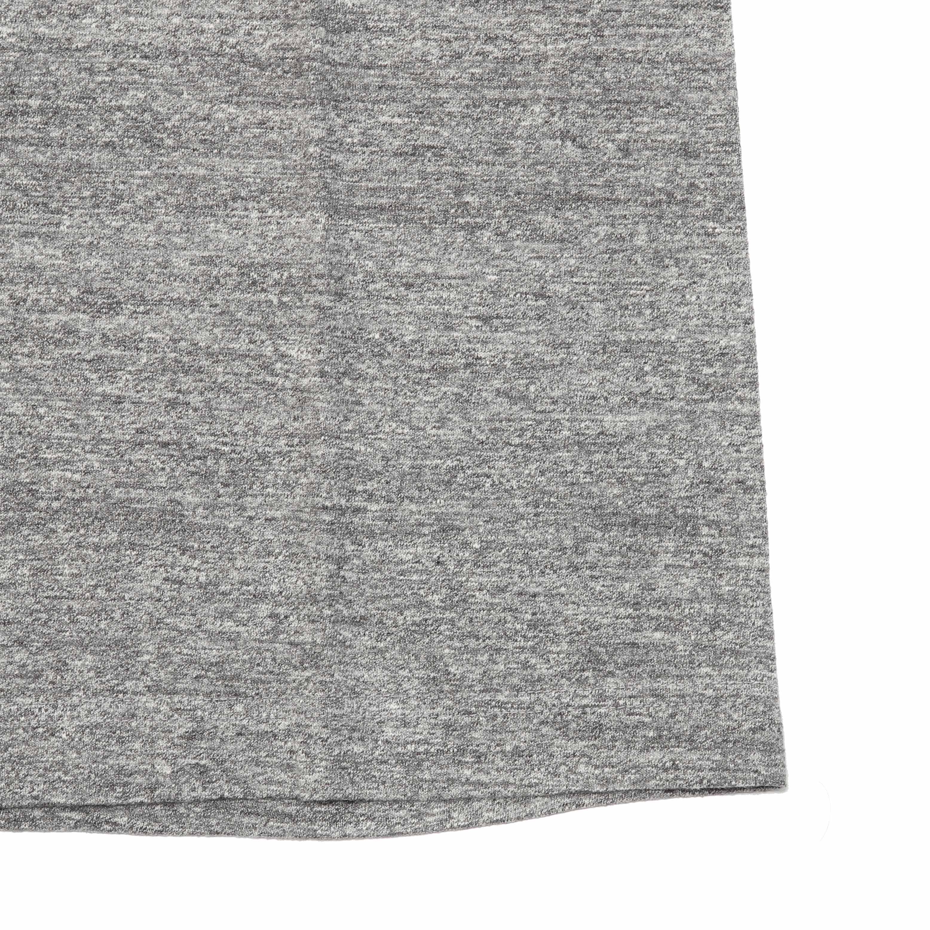 BR-26003 "TSURIAMI" CREW NECK S/S PRINT T-SHIRT (SPUNKY) - GRAY