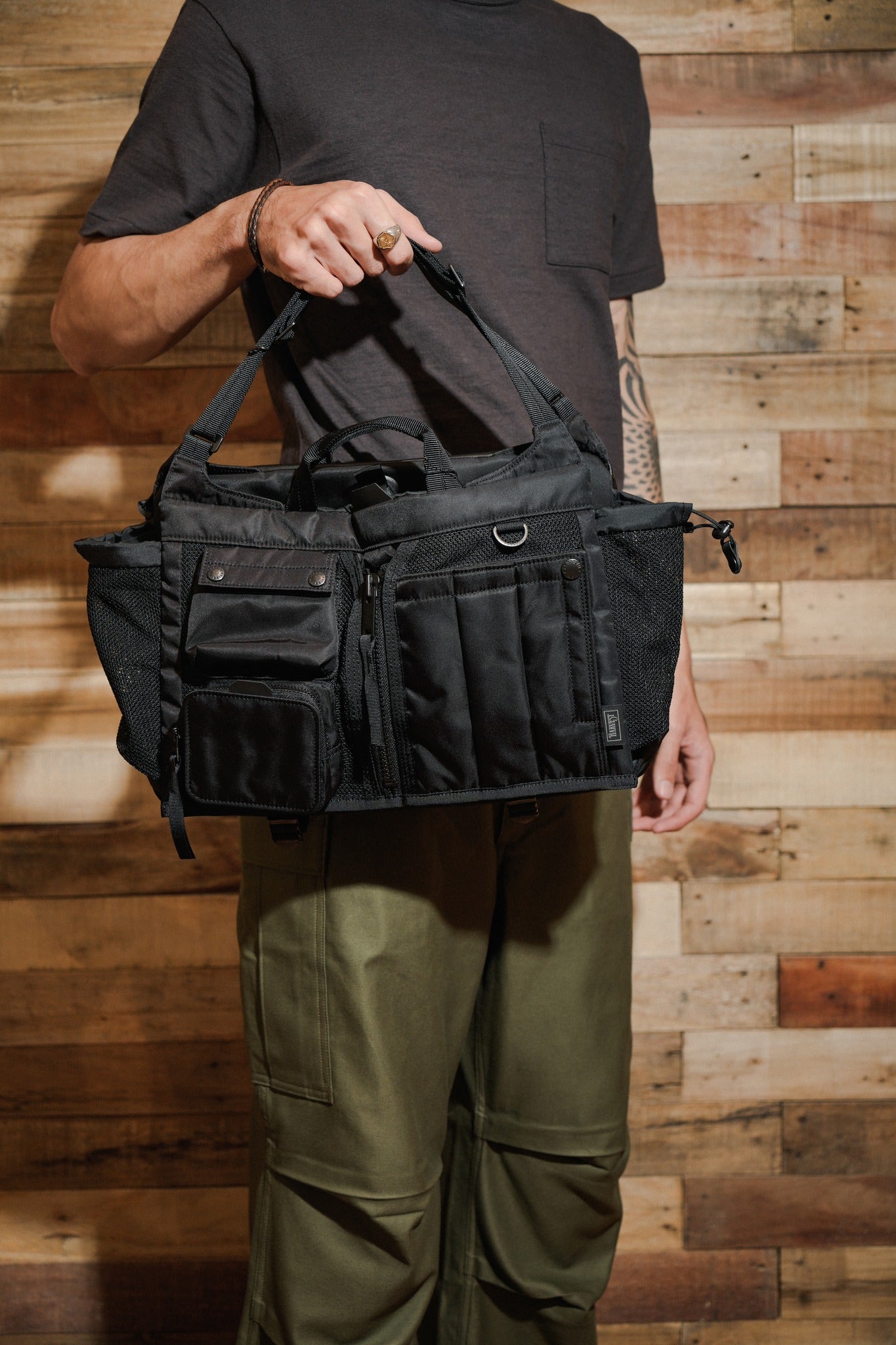 HJR-0321 FLYER'S 70XX x WINGMAN Collaboration - BLACK