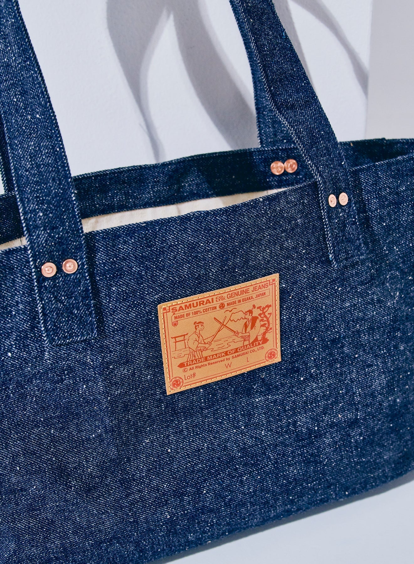 SJRPB25 Denim Handbag - INDIGO