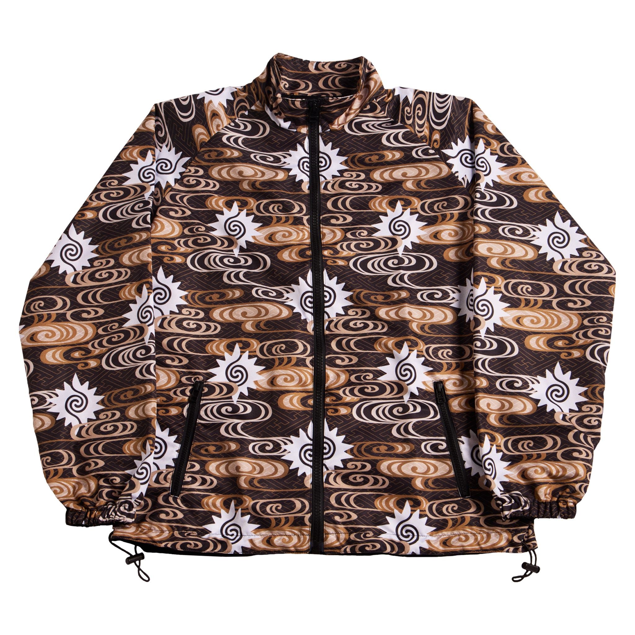 Toma オーダーメイド TOMAS TOMAS ZIP-UP JACKET - BLACK/BROWN