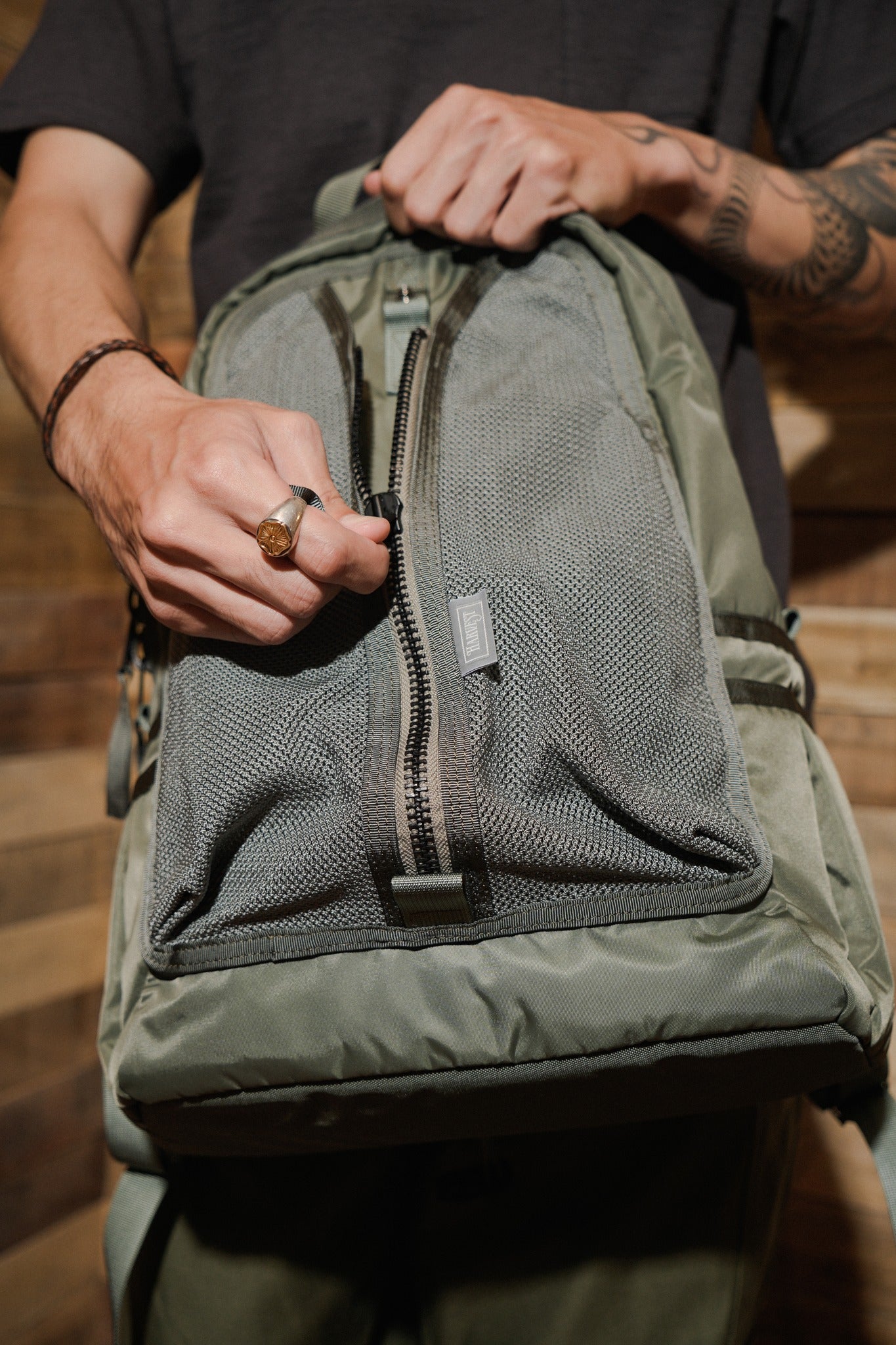 HJR-0322 FLYER'S 70XX DAYSTREAM Backpack - SAGE GREEN