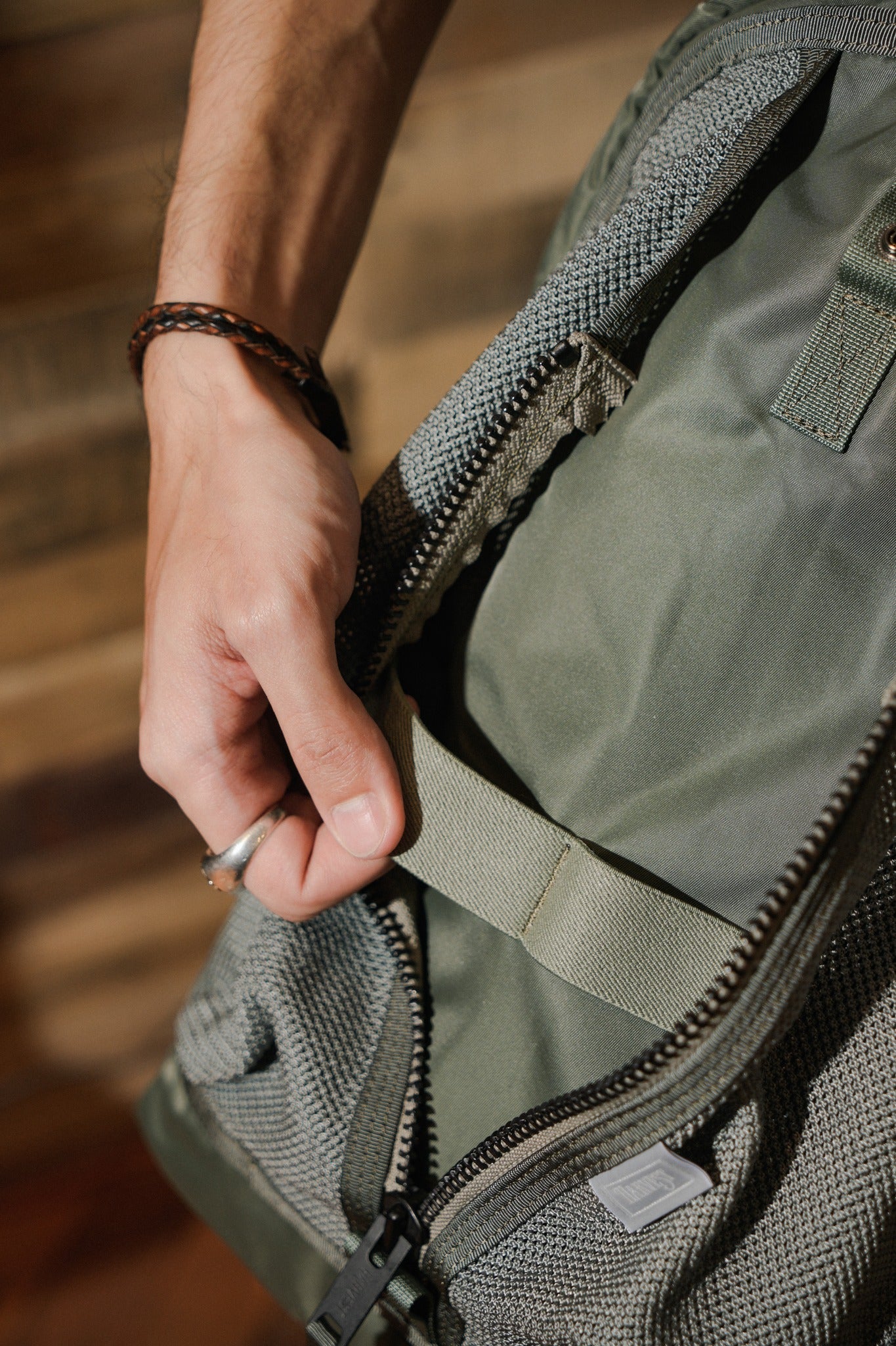 HJR-0322 FLYER'S 70XX DAYSTREAM Backpack - SAGE GREEN