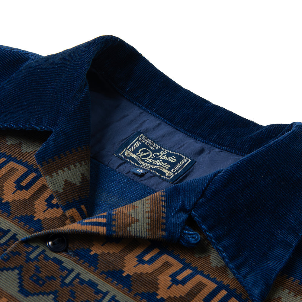 5731 INDIGO CORDUROY SHIRT - INDIGO