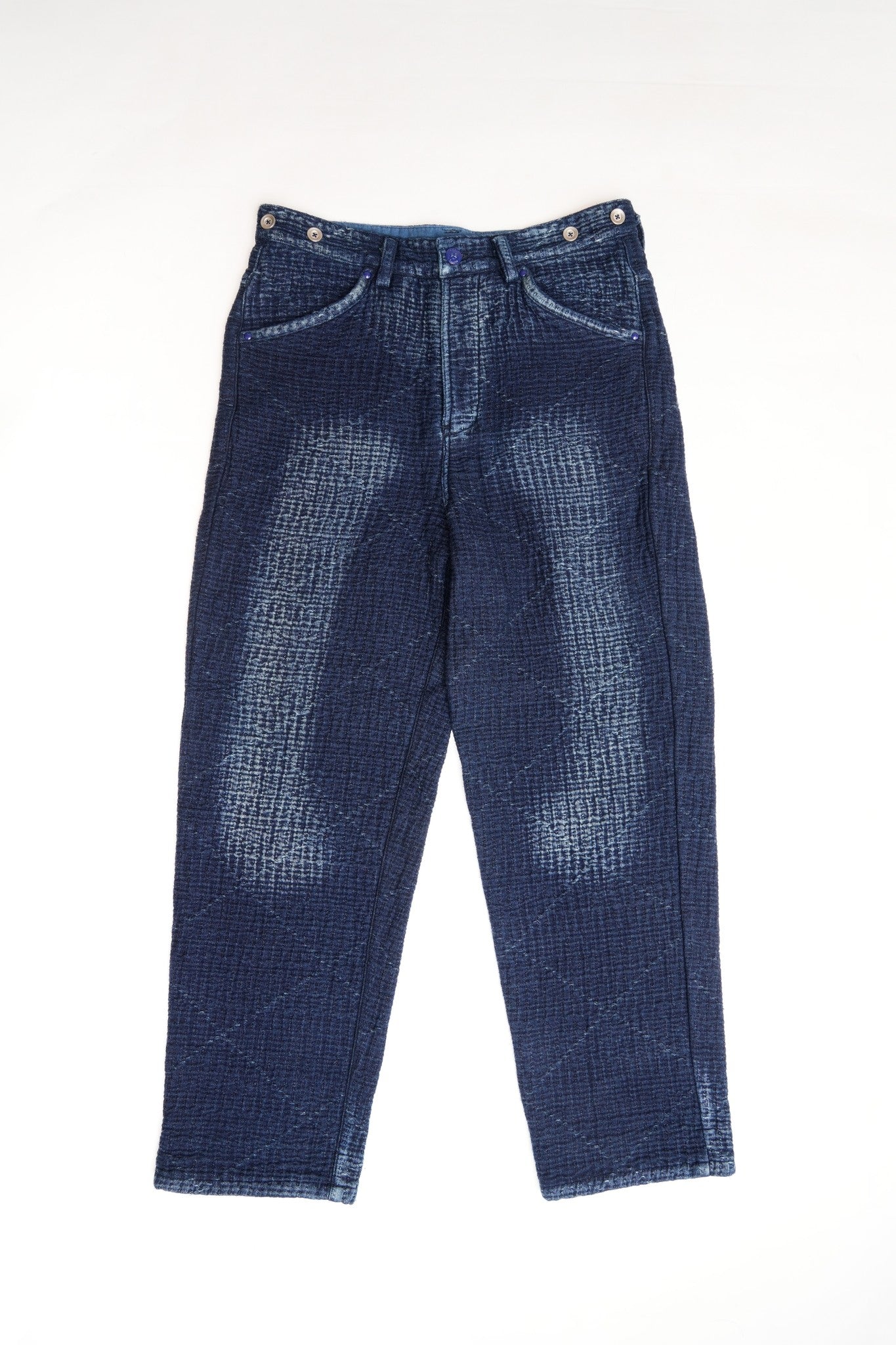 HEAVY SASHIKO CLASSIC PANTS - INDIGO