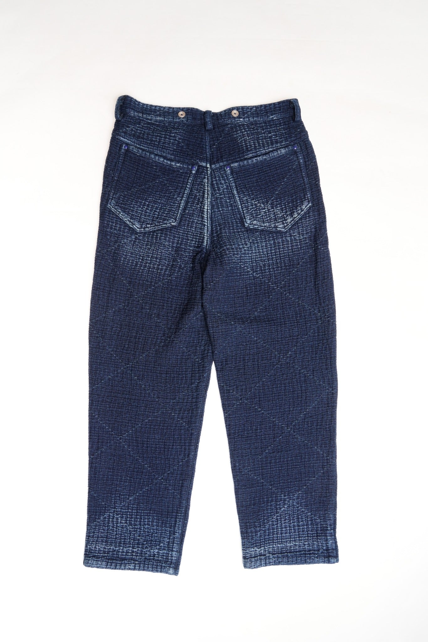 HEAVY SASHIKO CLASSIC PANTS - INDIGO