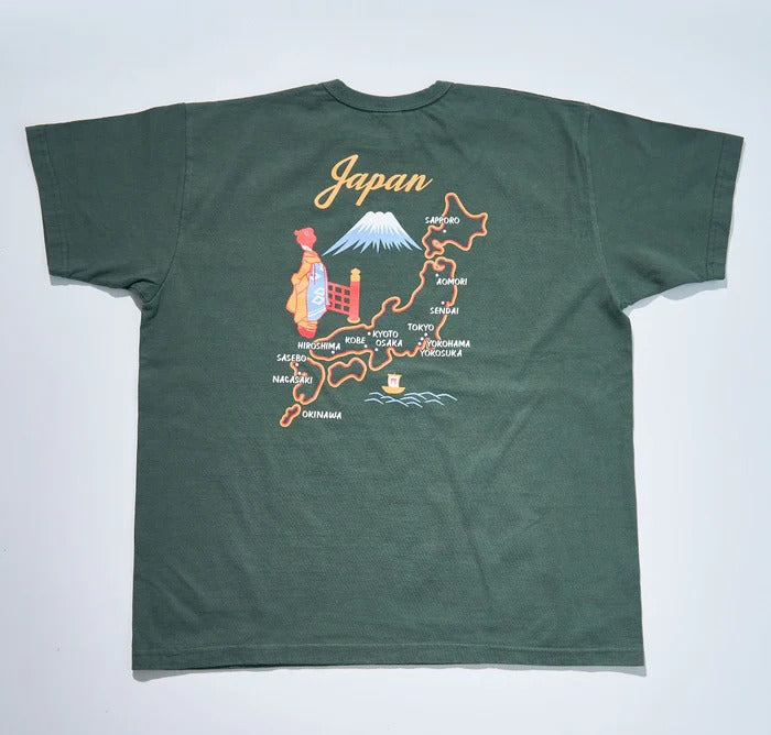 SCT25-101 Heavyweight T-shirt - GREEN