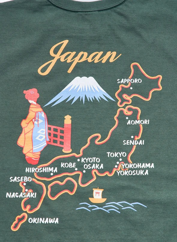 SCT25-101 Heavyweight T-shirt - GREEN