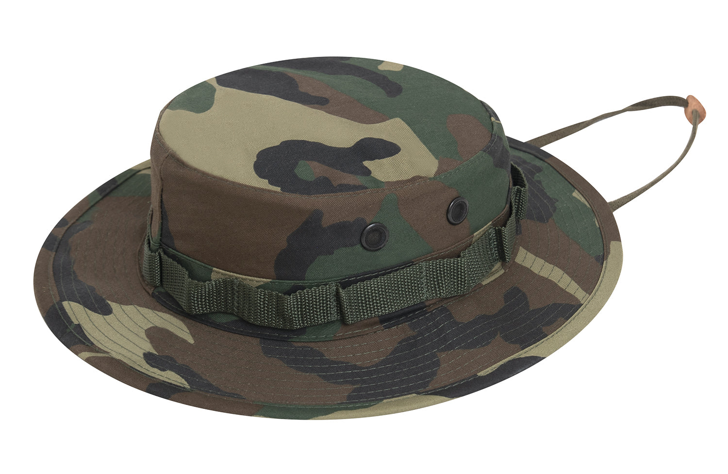 Camo Boonie Hat - WOODLAND CAMO