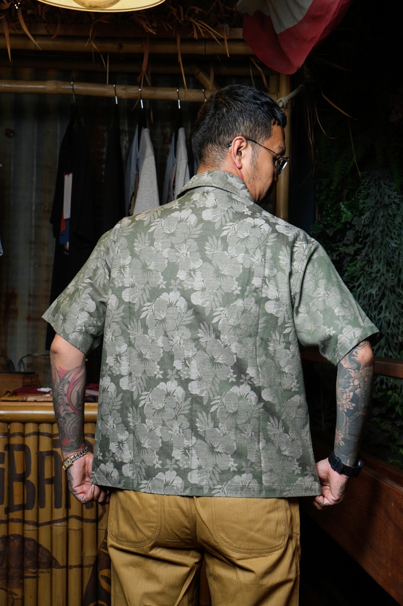 ROCKABILLY SHIRT - NATIVE JACQUARD