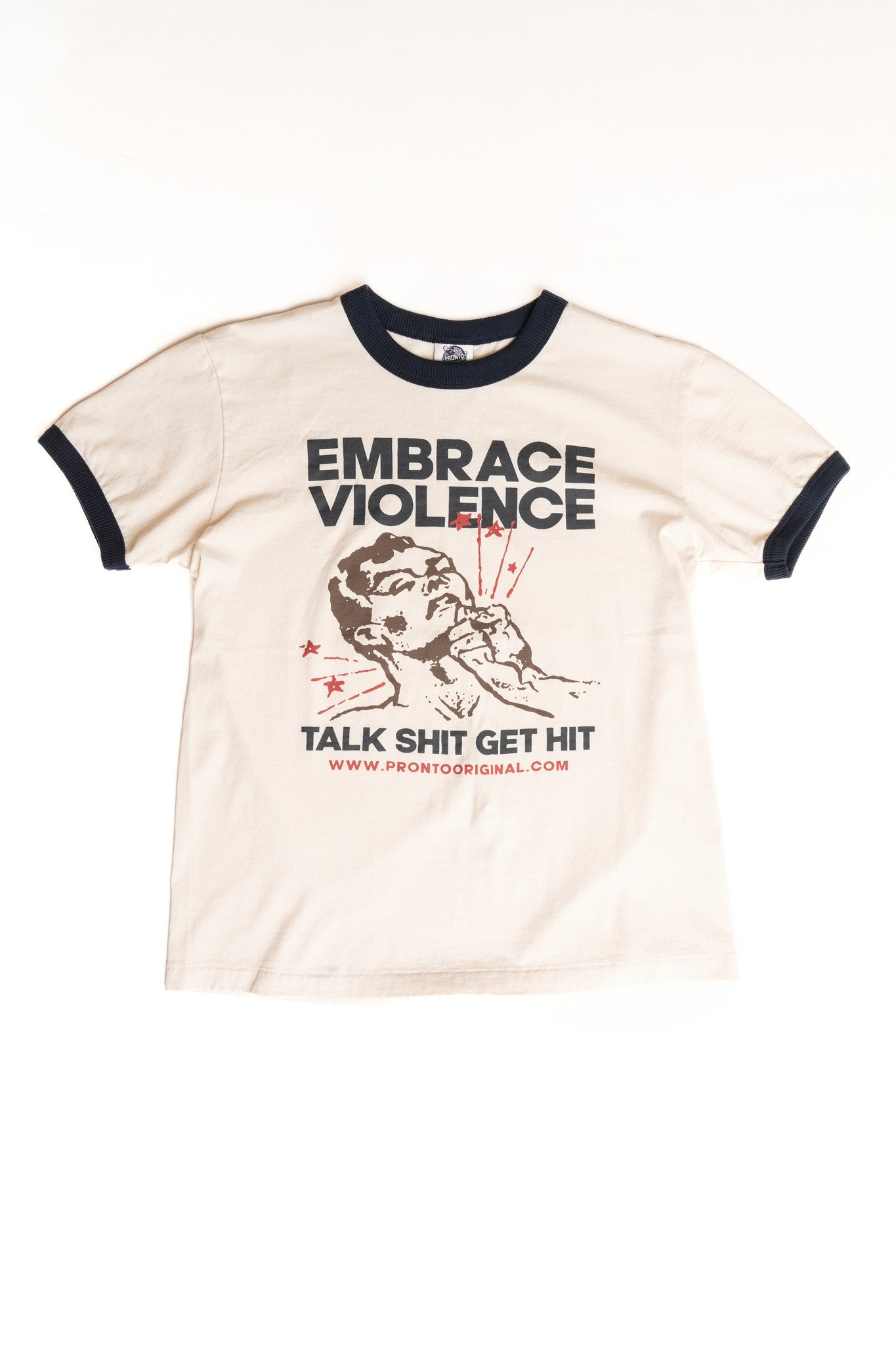 Original Ringer Tee - Embrace Violence