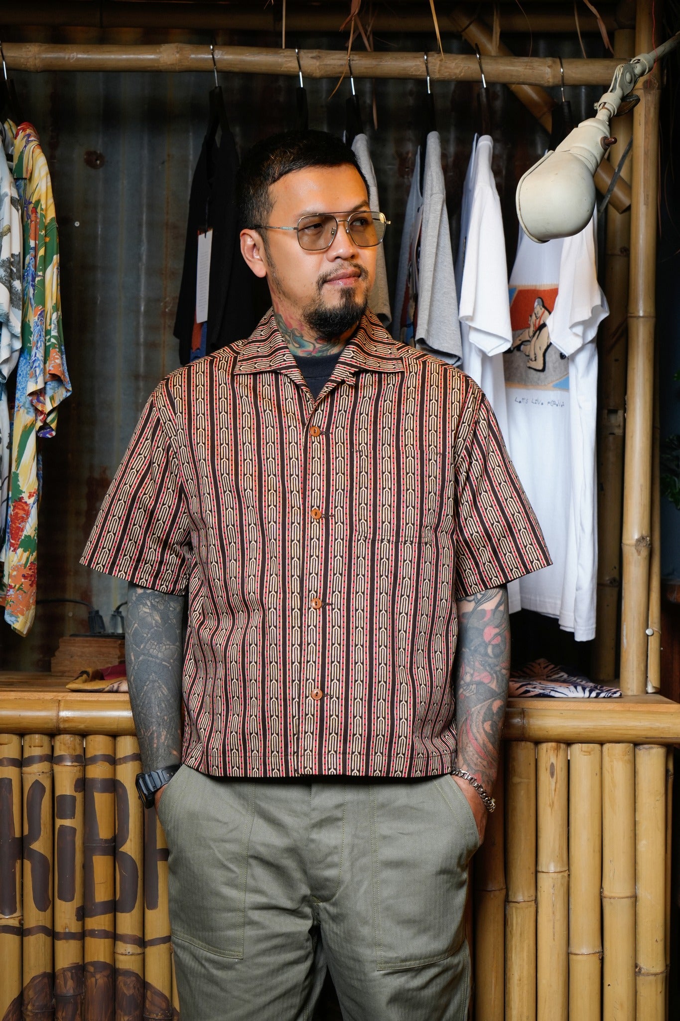 SANTA MONICA SHIRT - NATIVE STRIPE