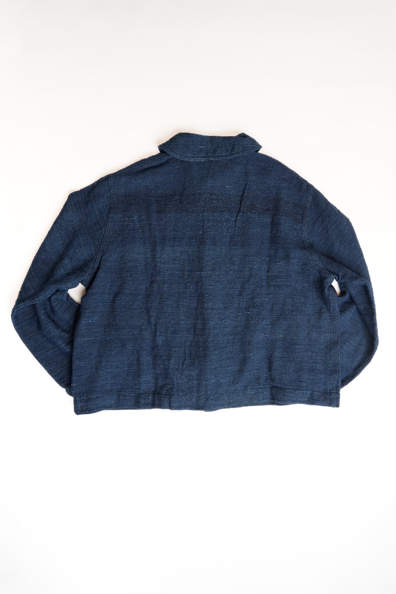 SHAW COLLAR JACKET - HANDLOOM INDIGO