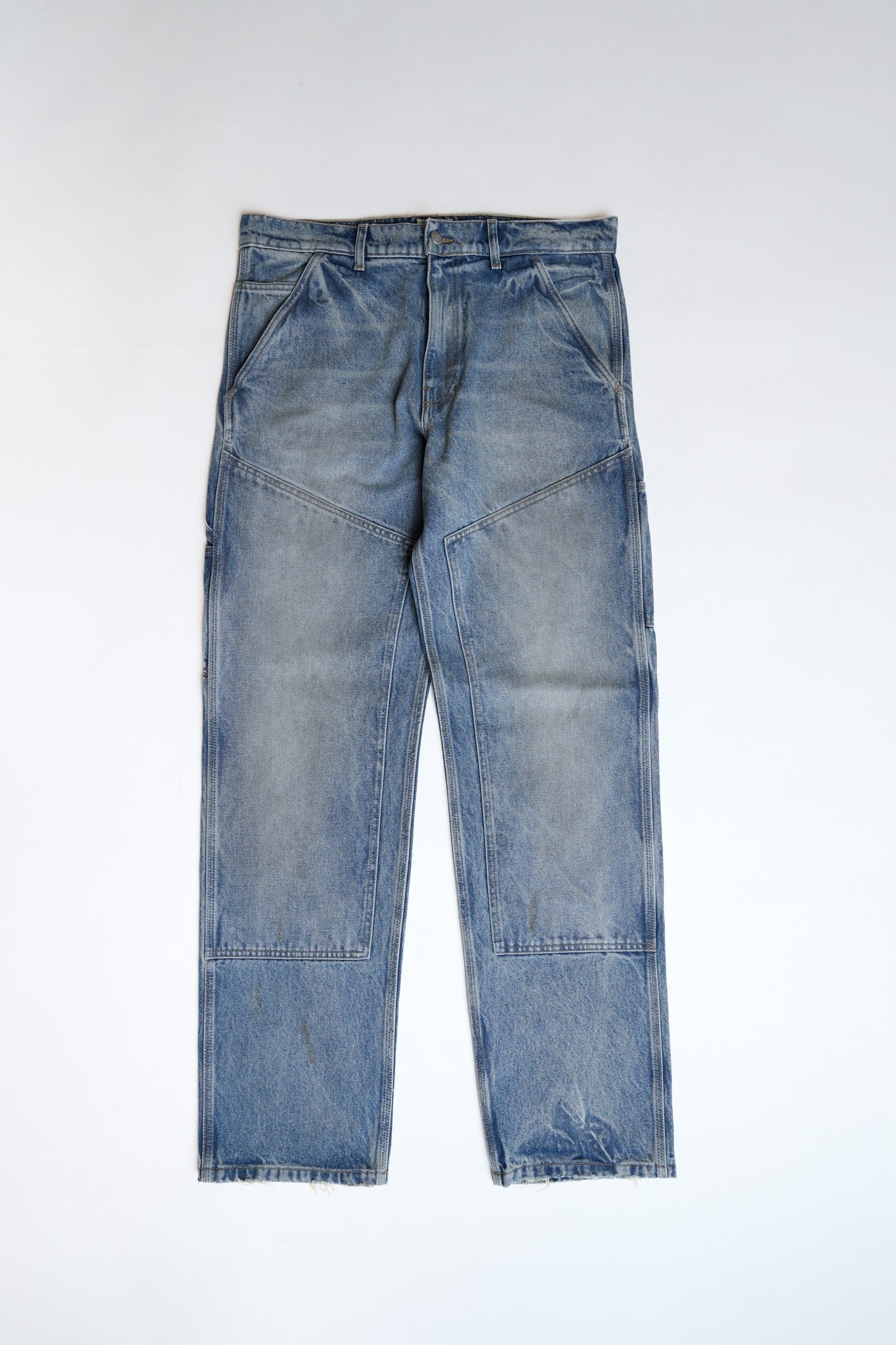 STATEMENT DOUBLE KNEE PANT ROY ROGER'S WORKWEAR - DENIM