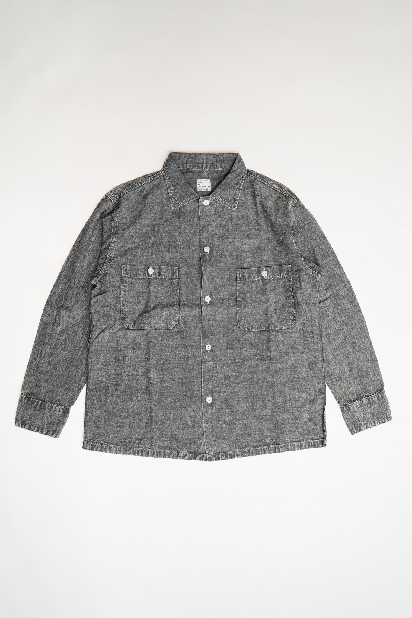 CHAMBRAY SHIRT - BLACK CHEMICAL