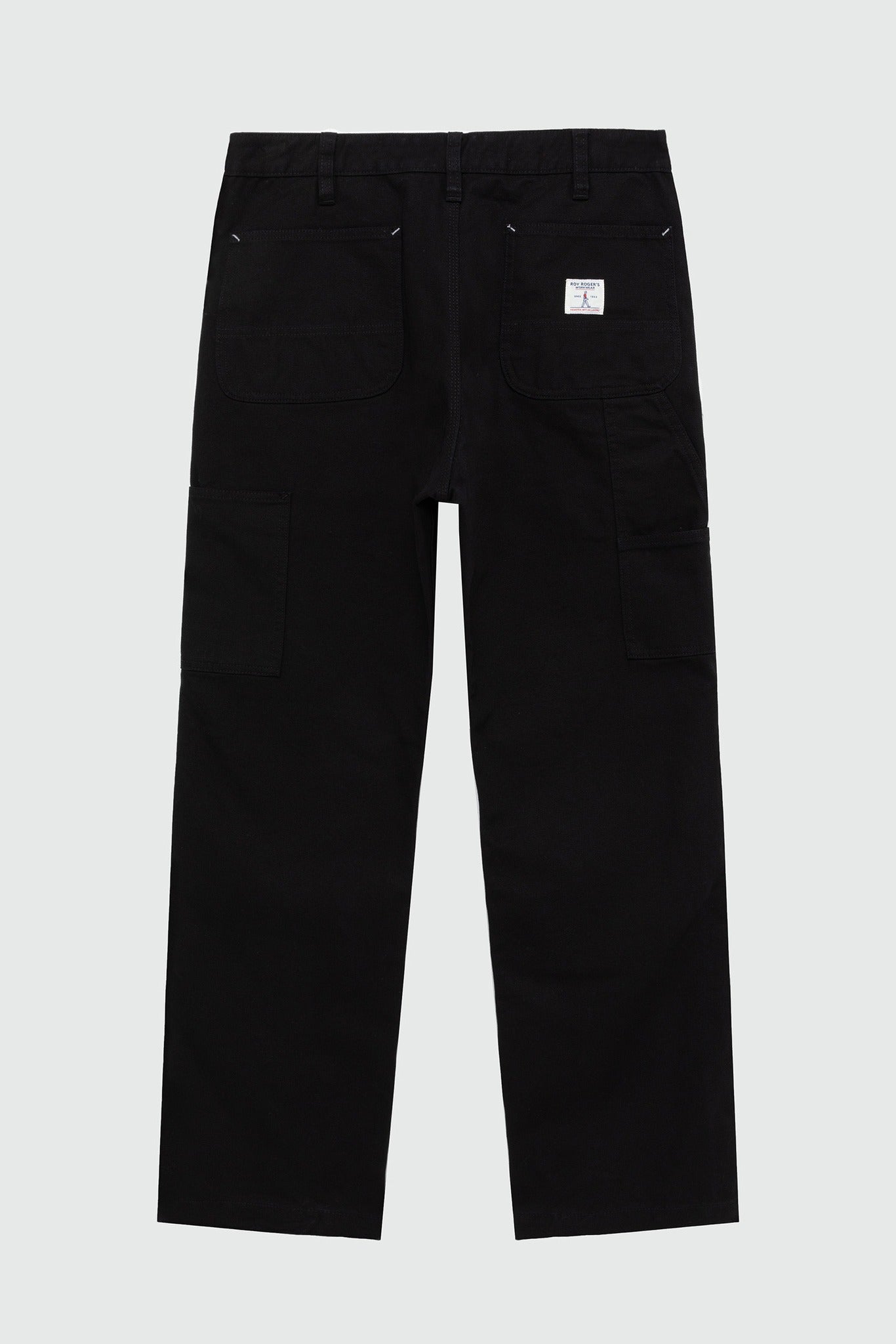STATEMENT DOUBLE KNEE PANT ROY ROGER'S WORKWEAR - BLACK