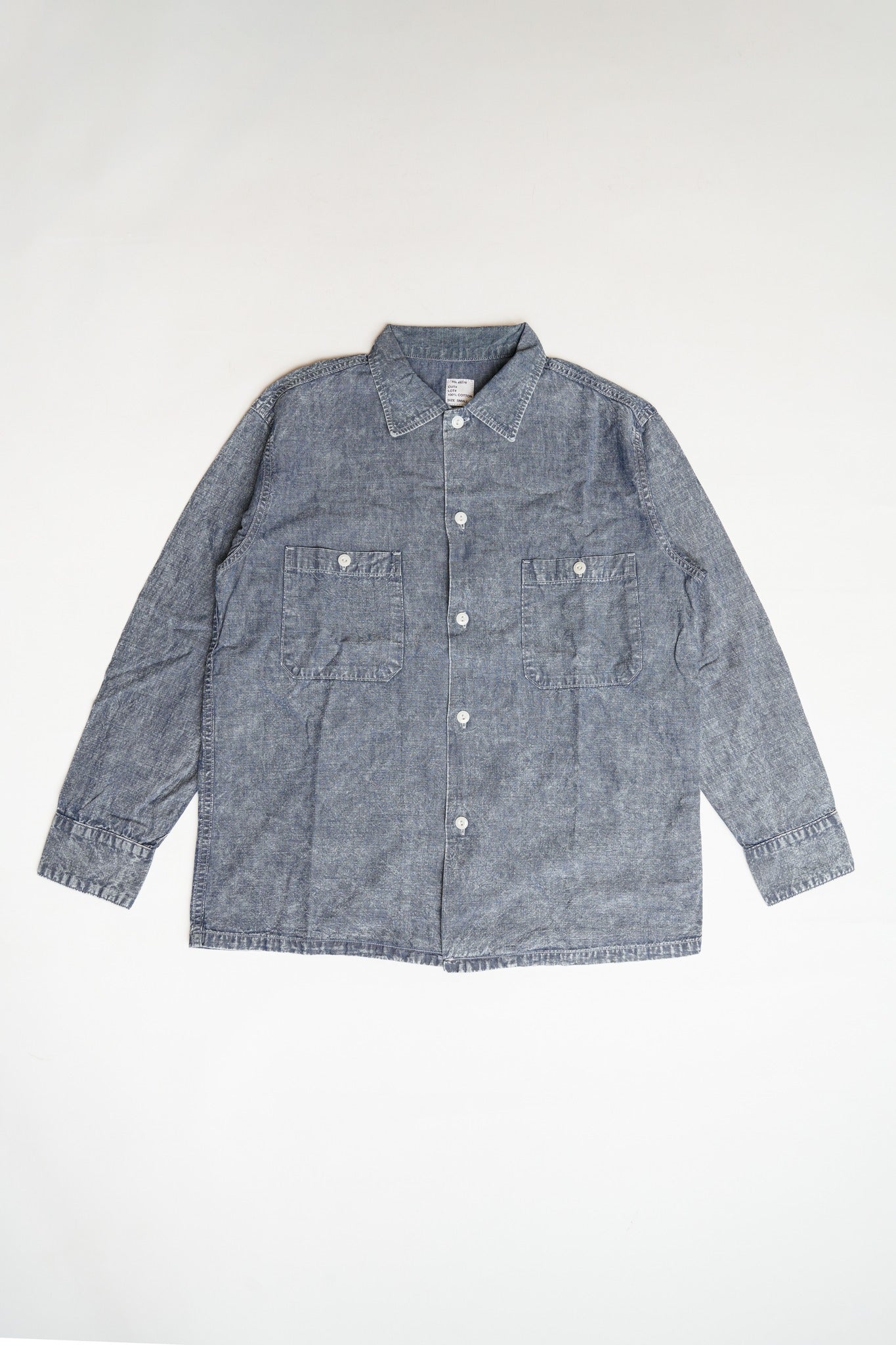 CHAMBRAY SHIRT - BLUE CHEMICAL