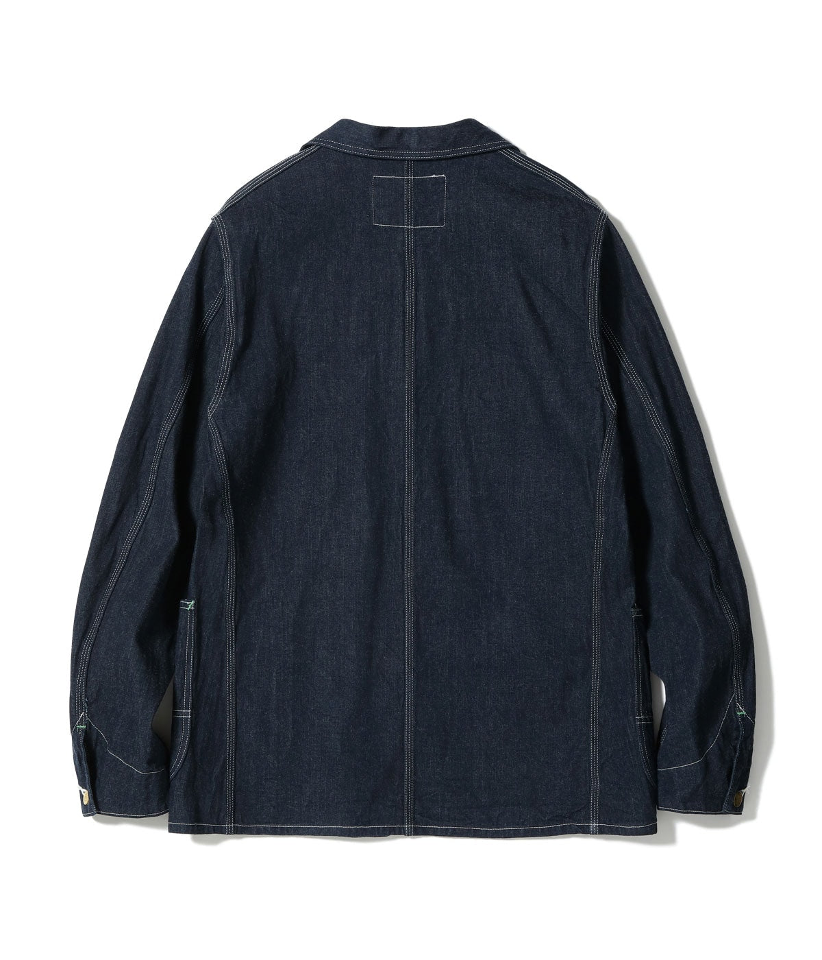 SC15655 11oz. BLUE DENIM WORK COAT - INDIGO