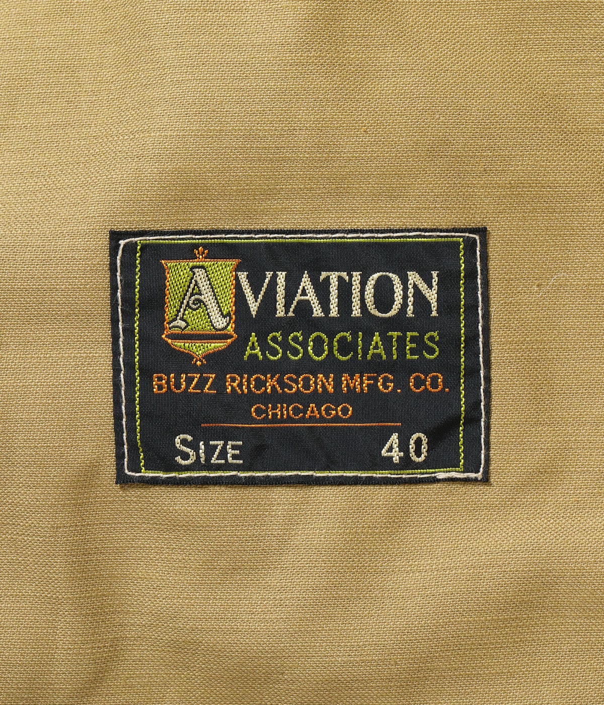 BR15769 AVIATION ASSOCIATES M-421A BACK SATIN - KHAKI