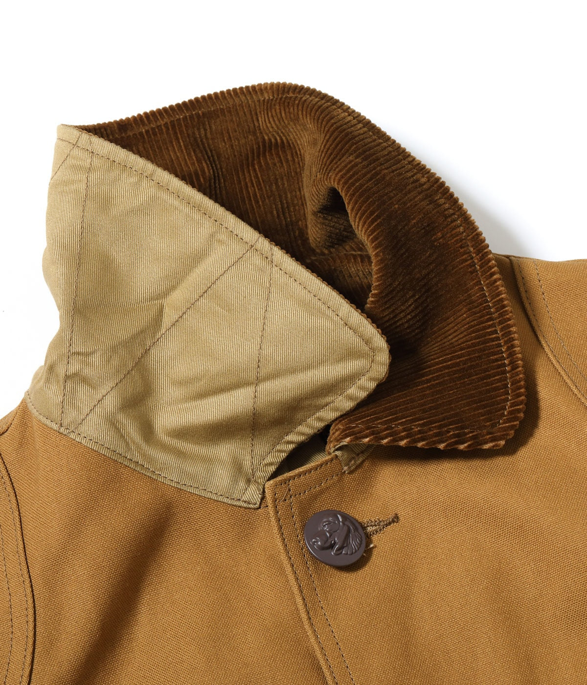 SC15834 FICTION ROMANCE 13oz. BROWN DUCK HUNTING JACKET - BROWN