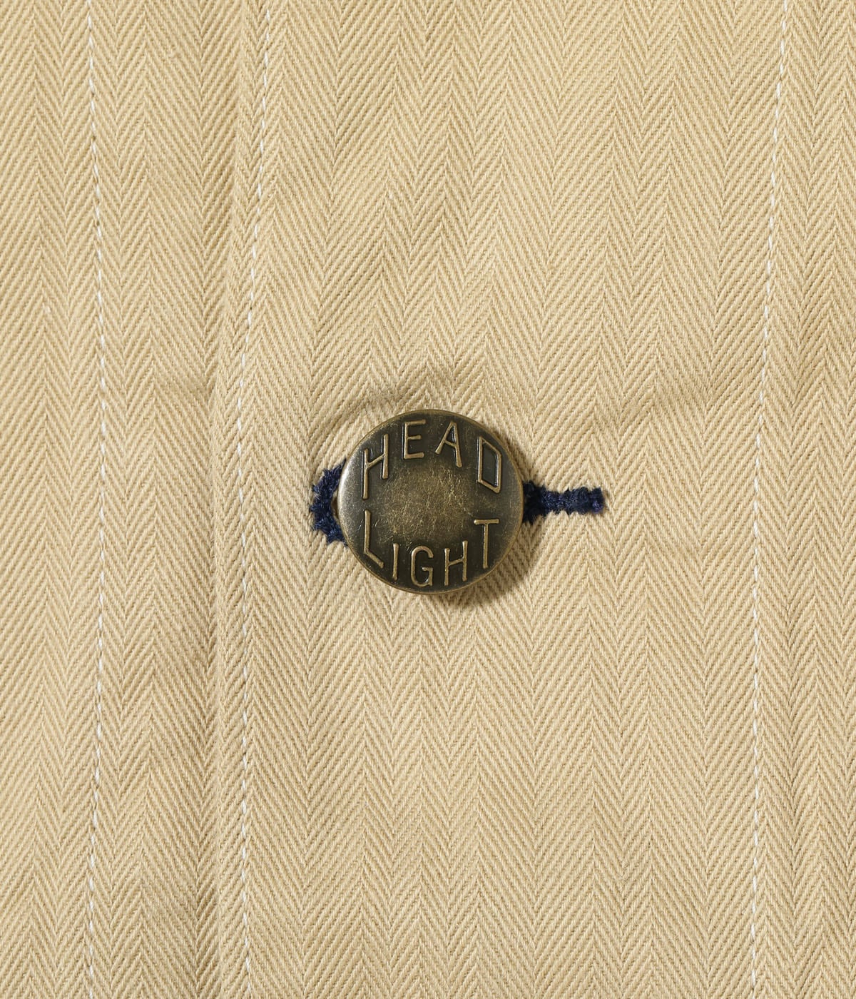 HD15908 HEADLIGHT 10oz. RANDOM HBT WORK COAT - WHEAT