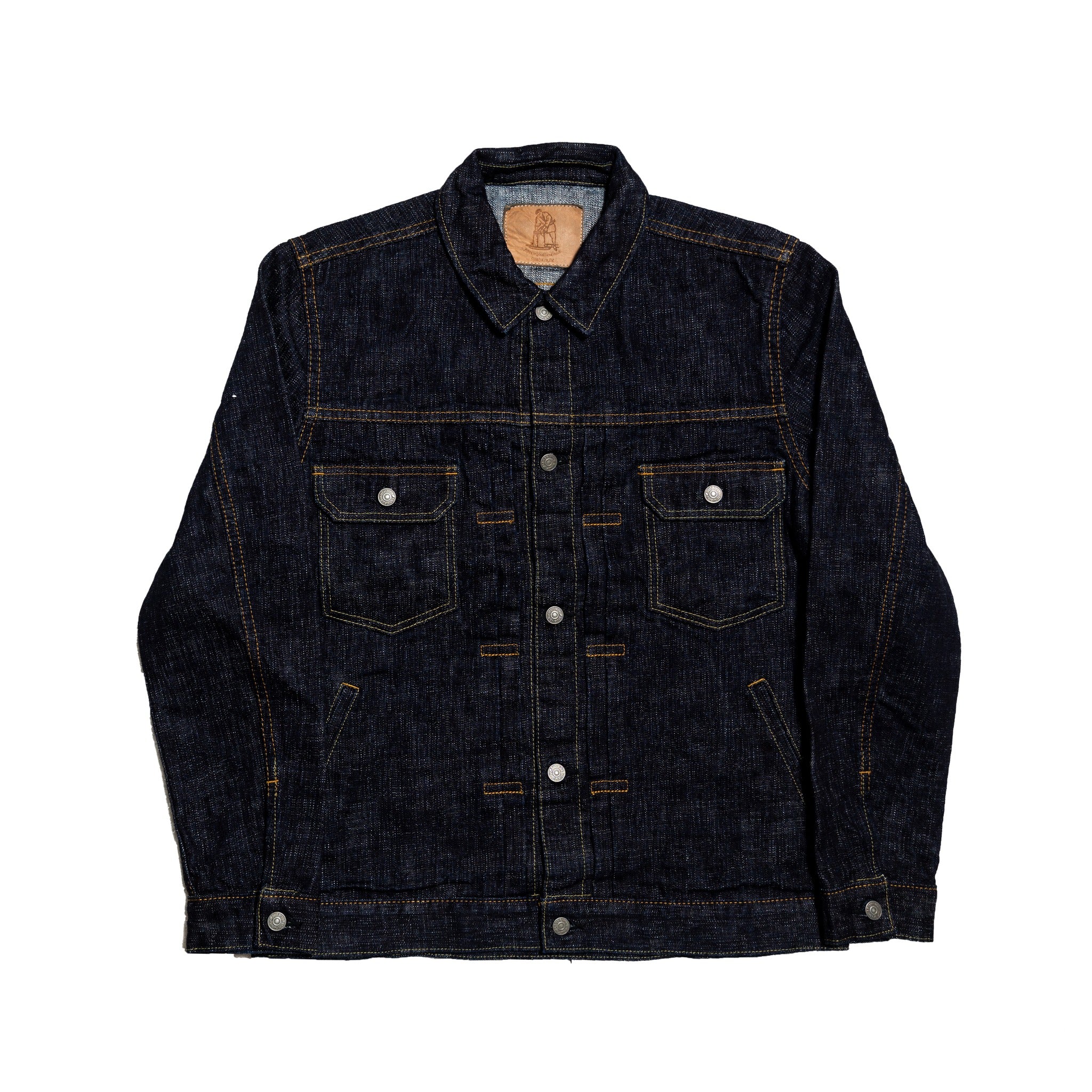 6111 DOUBLE SLUB DENIM TYPE 2 JACKET - INDIGO