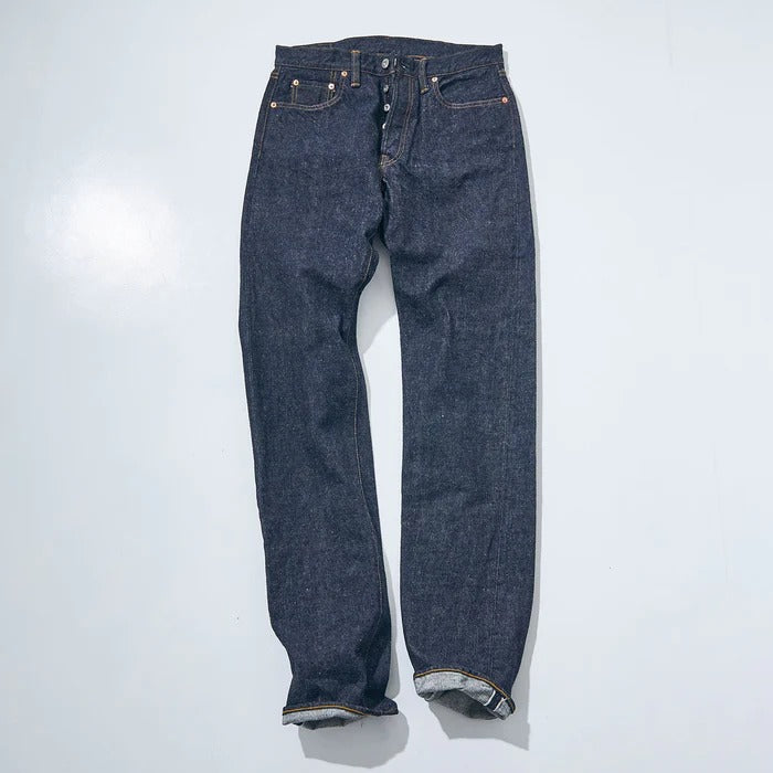 S0710XX 15oz SLIM STRAIGHT JEANS MID RISE - INDIGO