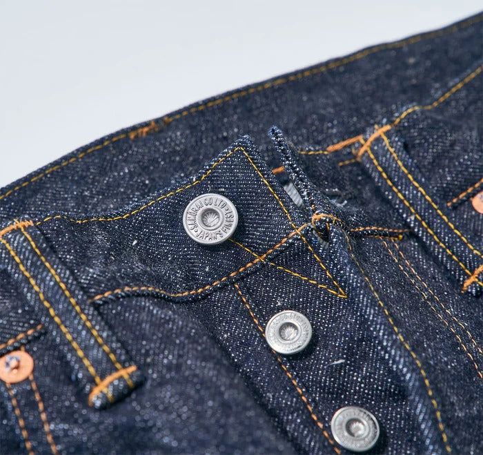 S0710XX 15oz SLIM STRAIGHT JEANS MID RISE - INDIGO