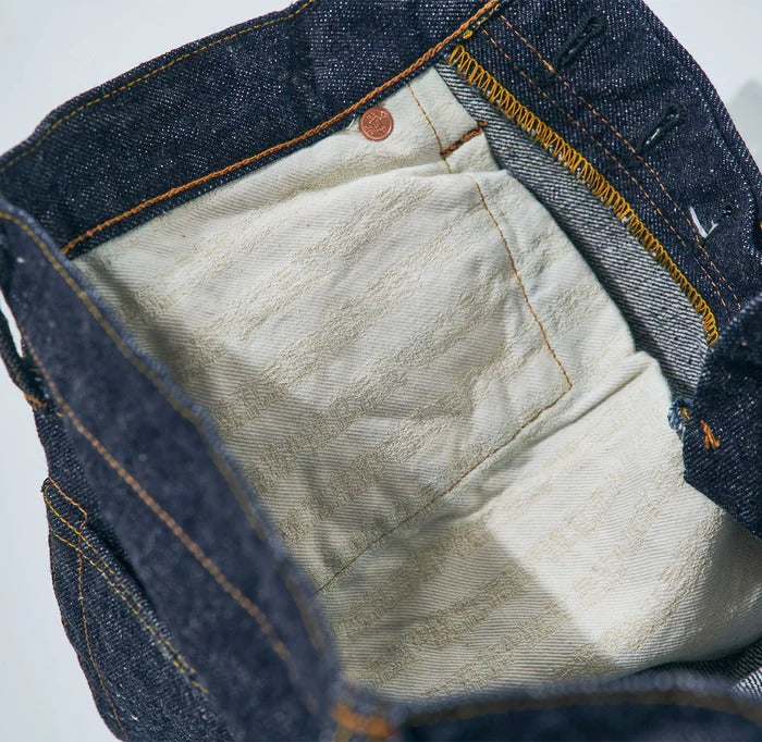 S0710XX 15oz SLIM STRAIGHT JEANS MID RISE - INDIGO