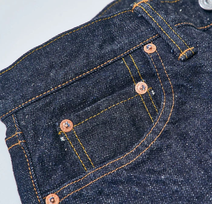 S0710XX 15oz SLIM STRAIGHT JEANS MID RISE - INDIGO