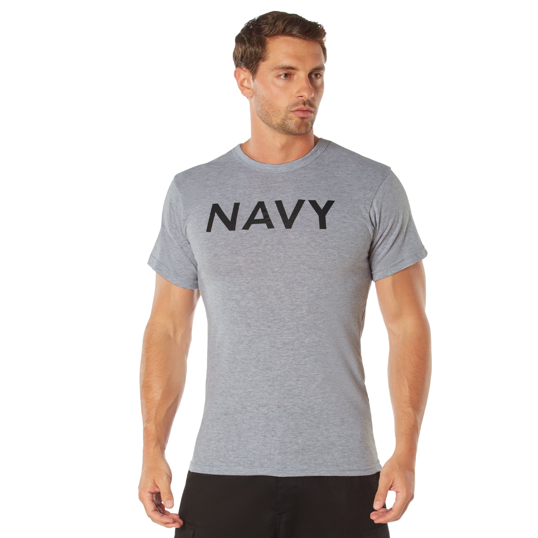NAVY Physical Training TEE S/S - GREY
