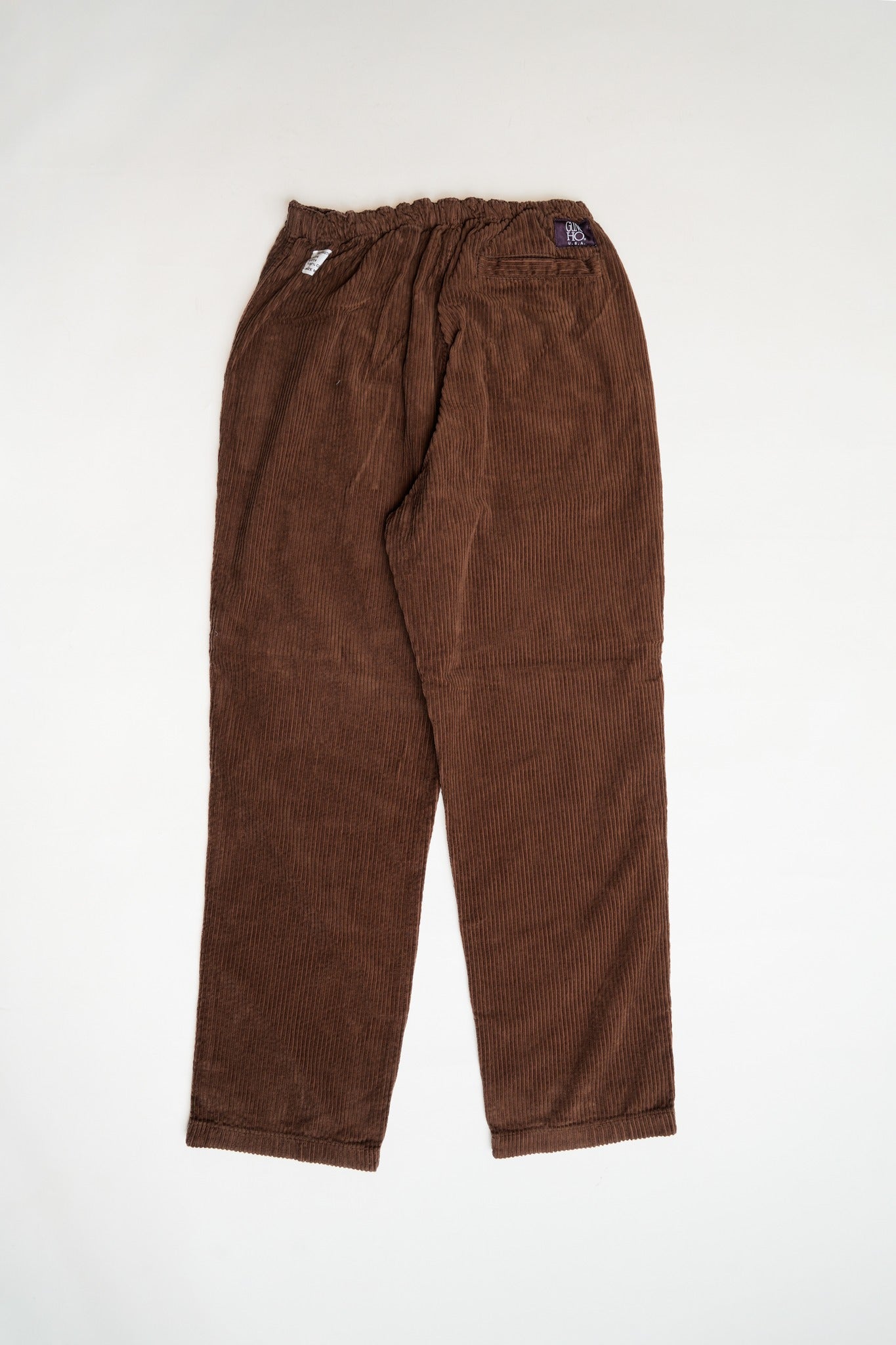EAZY FATIGUE PANTS (9W CORDUROY) - DARK BROWN