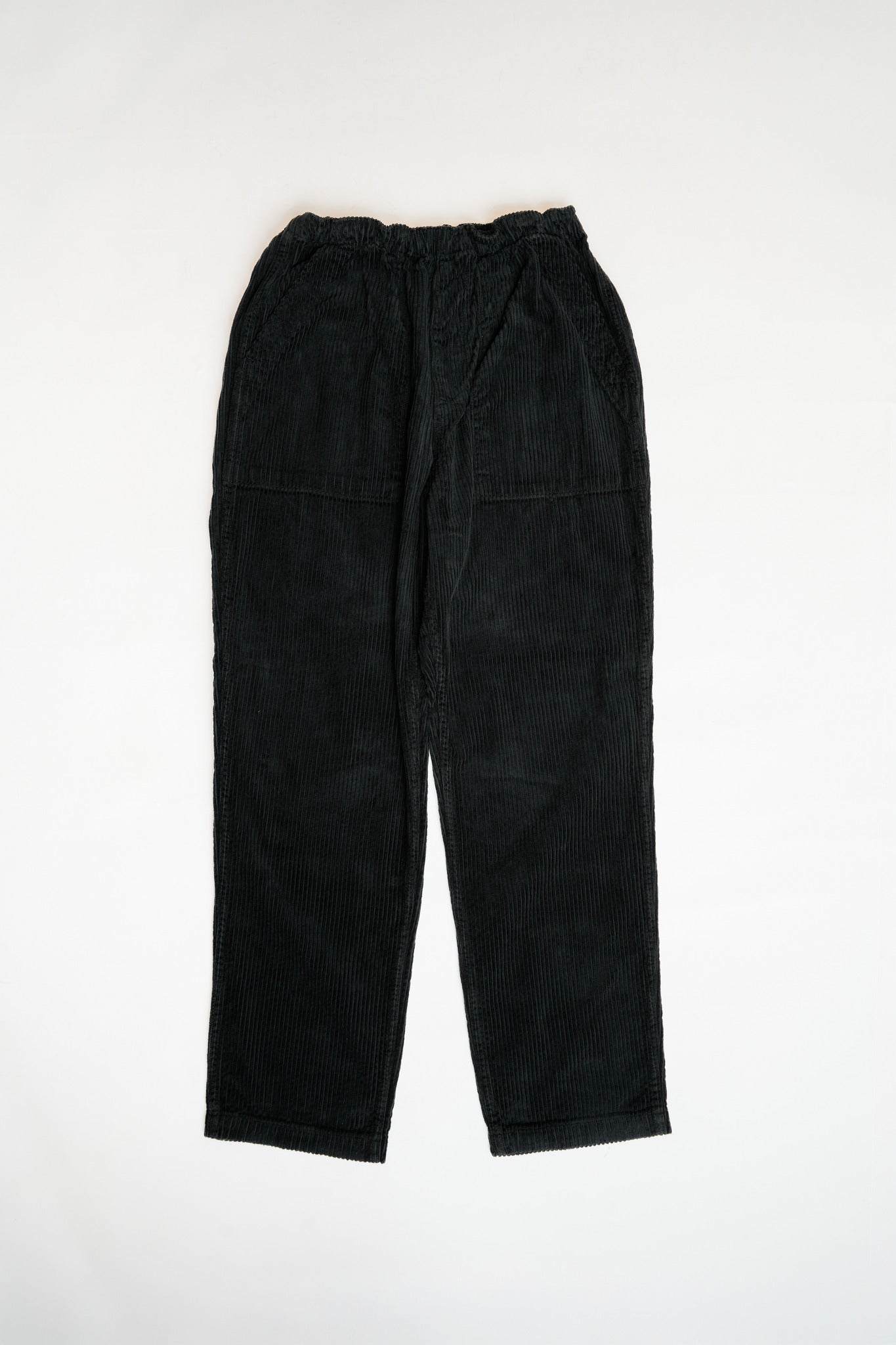 EAZY FATIGUE PANTS (9W CORDUROY) - BLACK