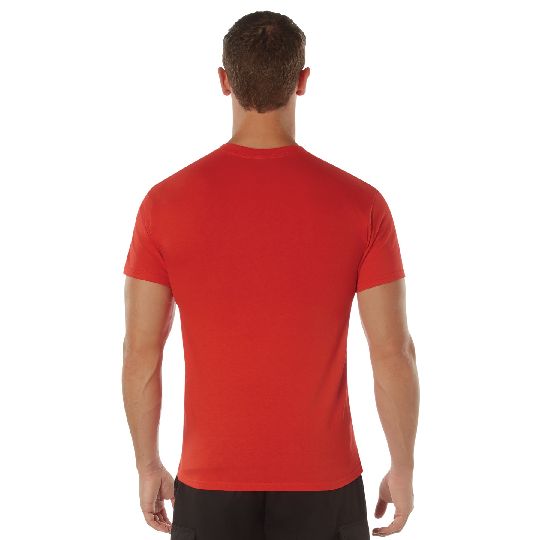 VINTAGE U.S. MARINE BULLDOG TEE S/S - RED