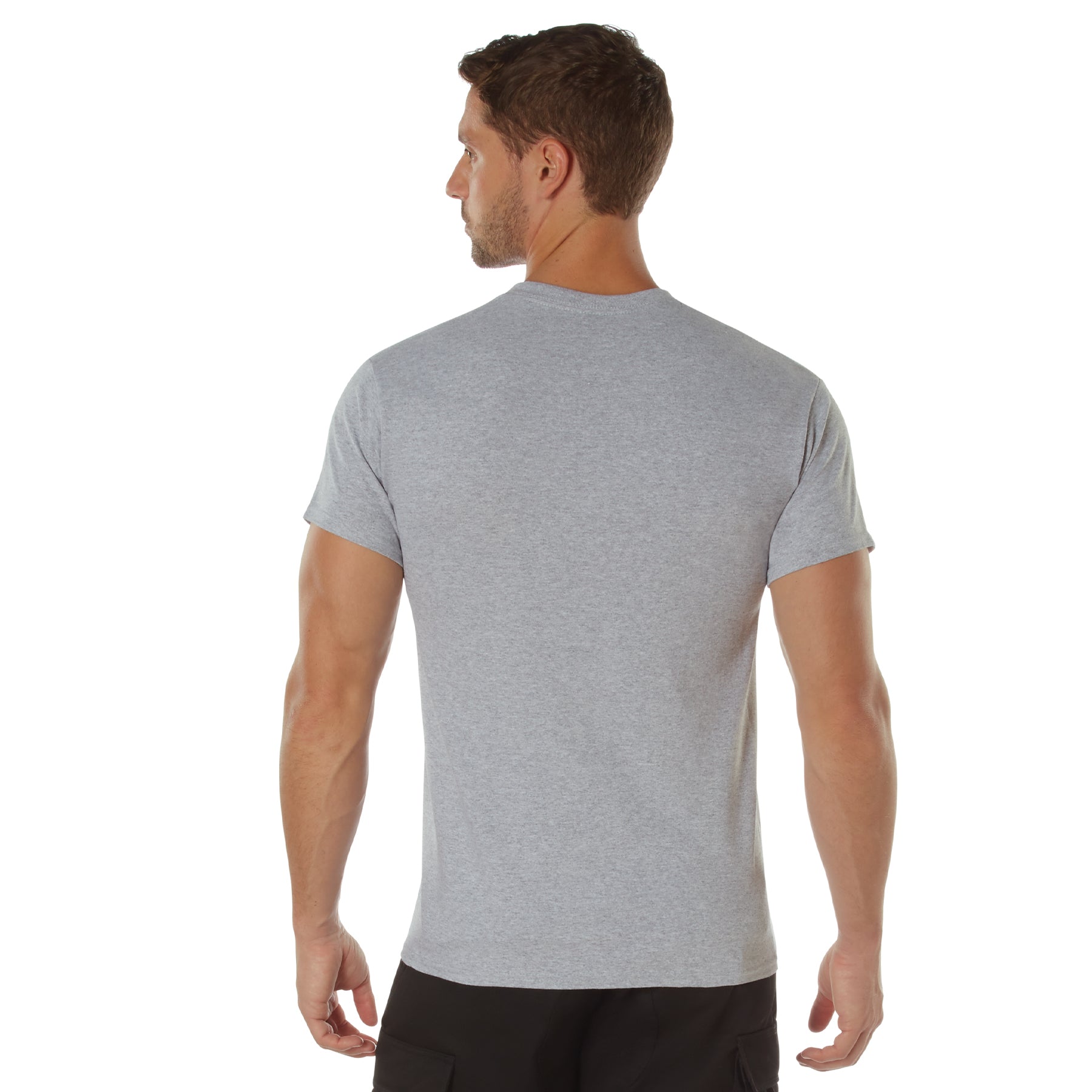 VINTAGE USMC GLOBE & ANCHOR TEE S/S - GREY