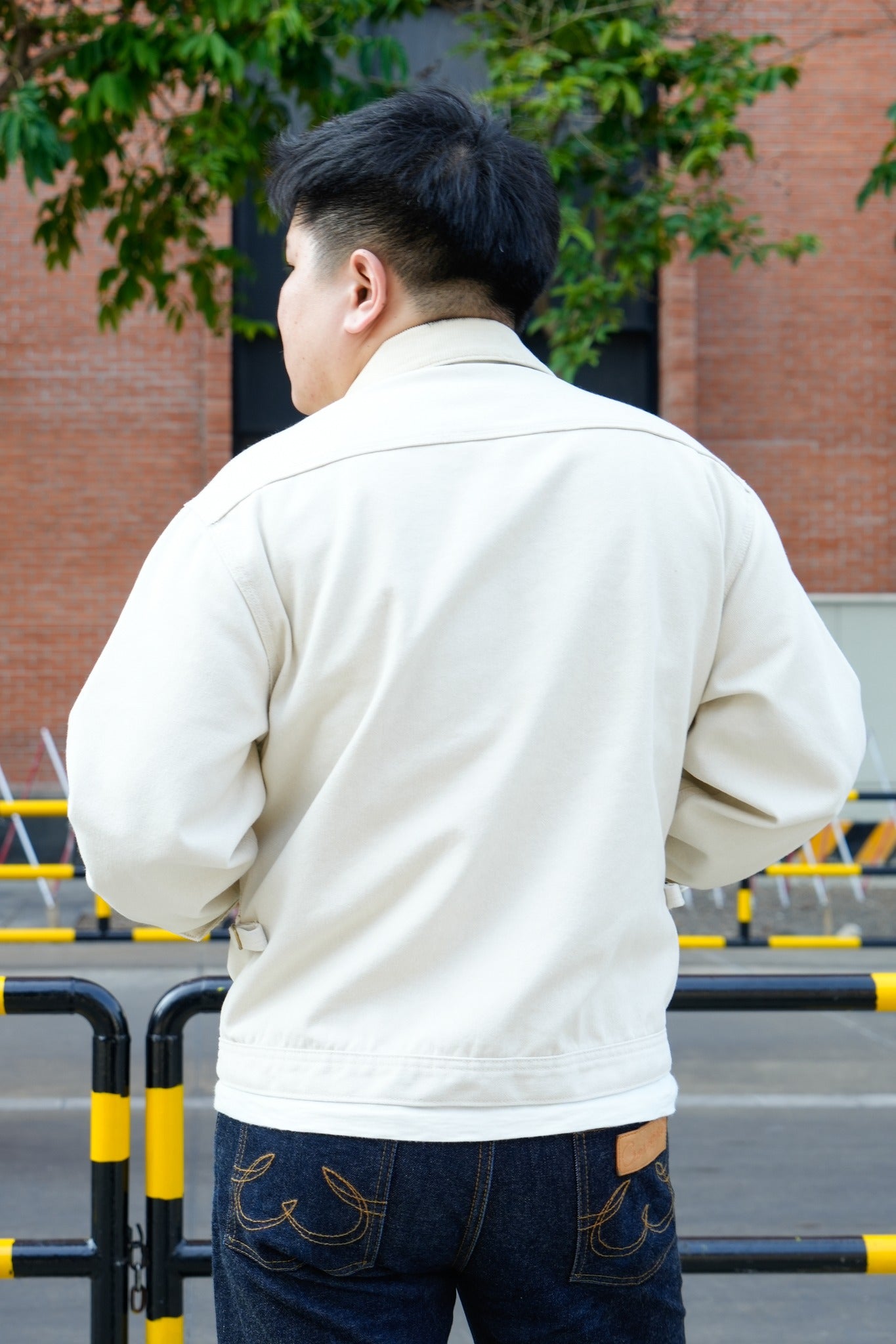 Barn Jacket - Off White Canvas