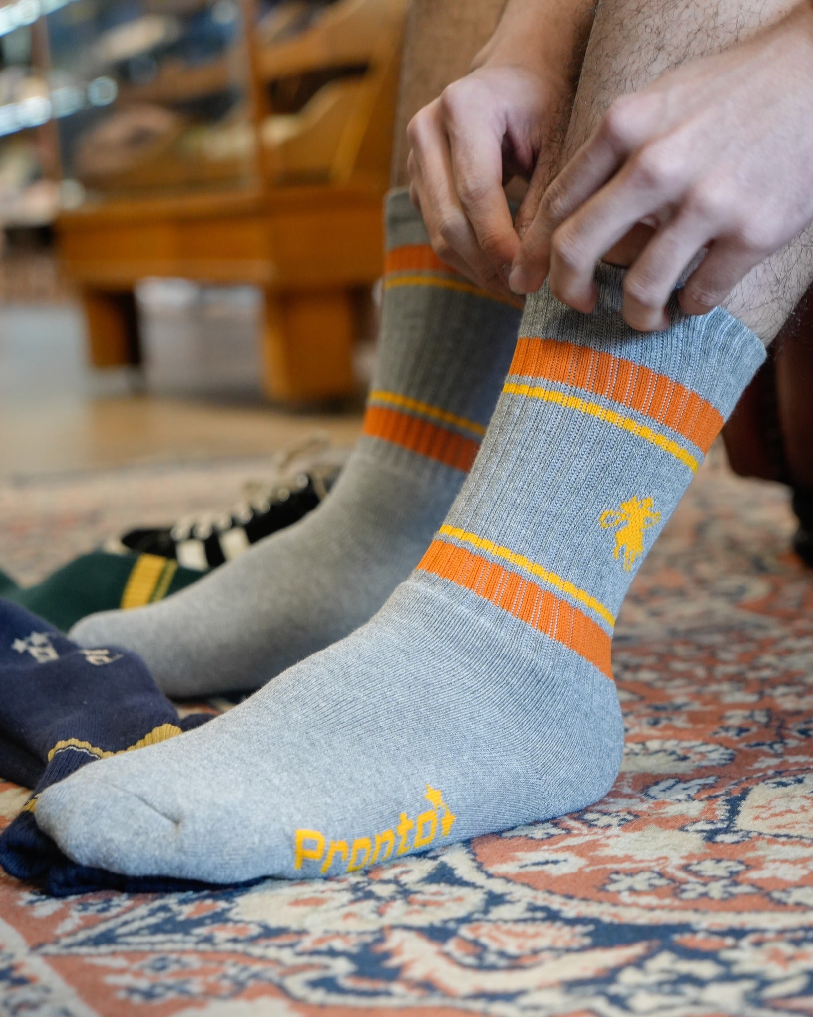 West Rider Socks - Cement Grey