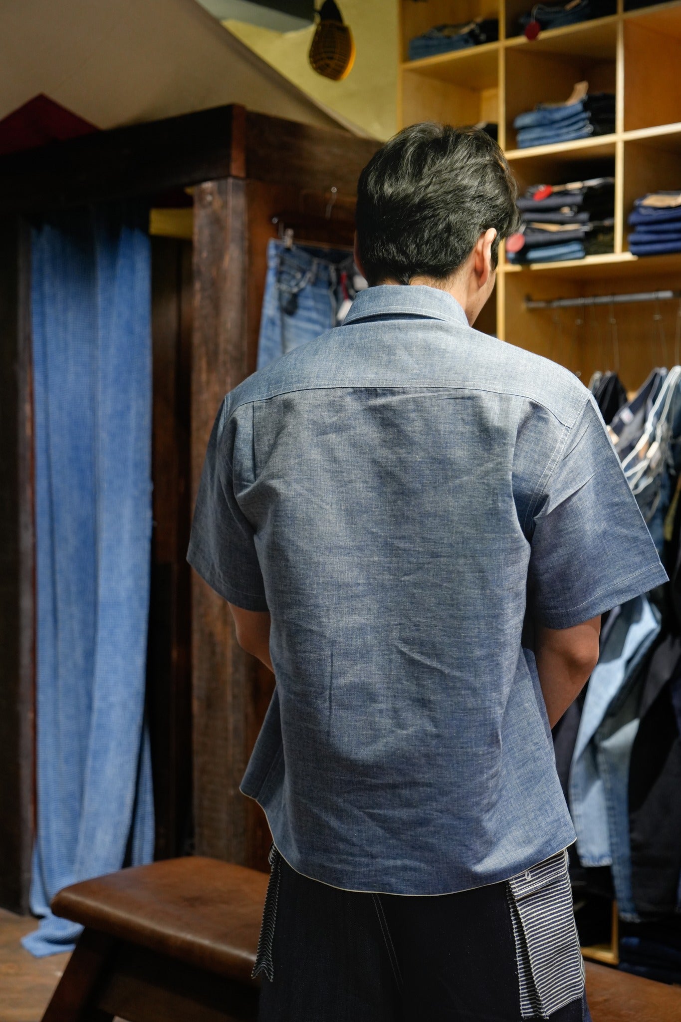 DAILY SHIRT - SELVEDGE IND CHAMBRAY