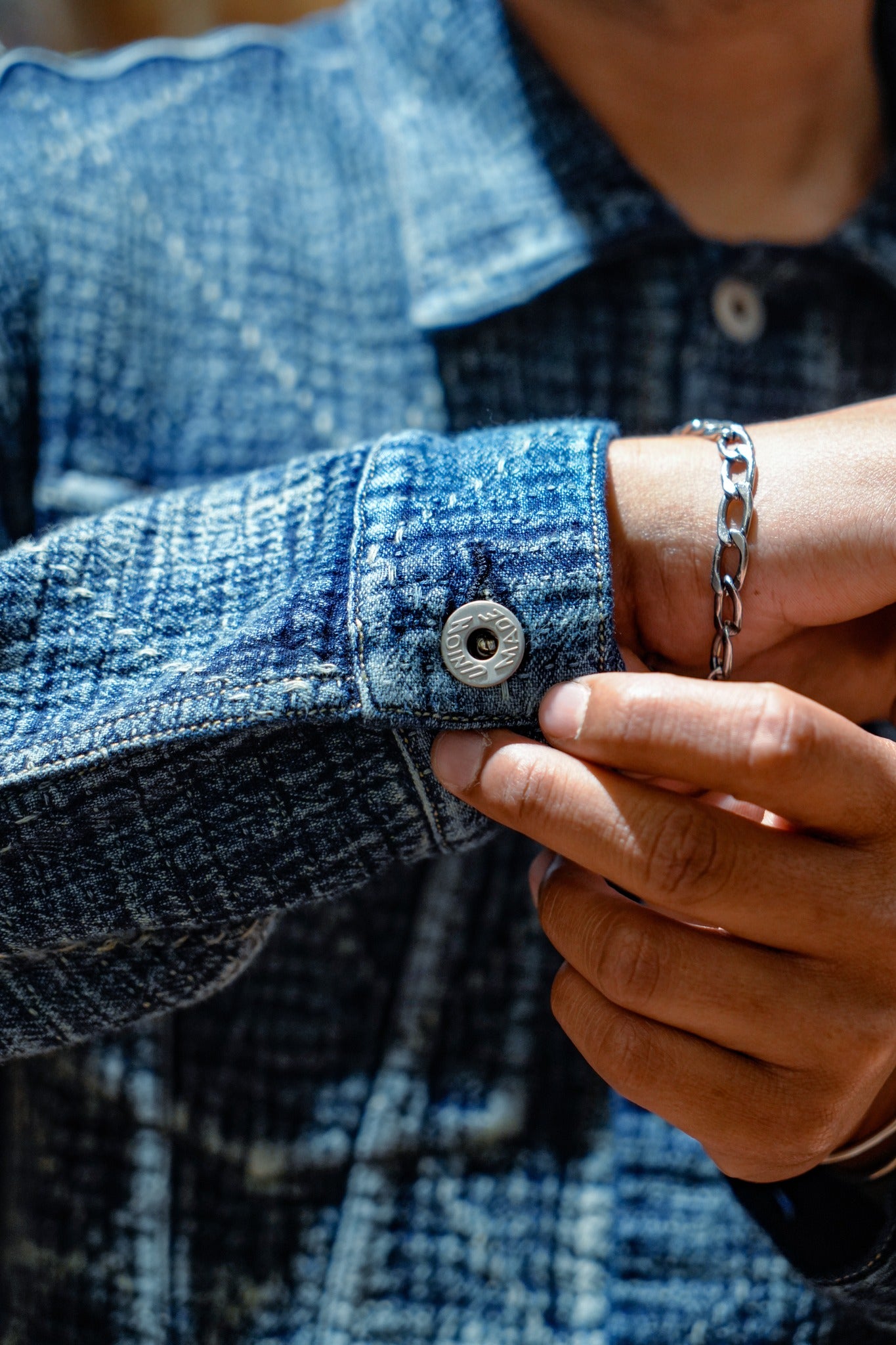 LIGHTWEIGHT SASHIKO TYPE-3 JACKET - INDIGO