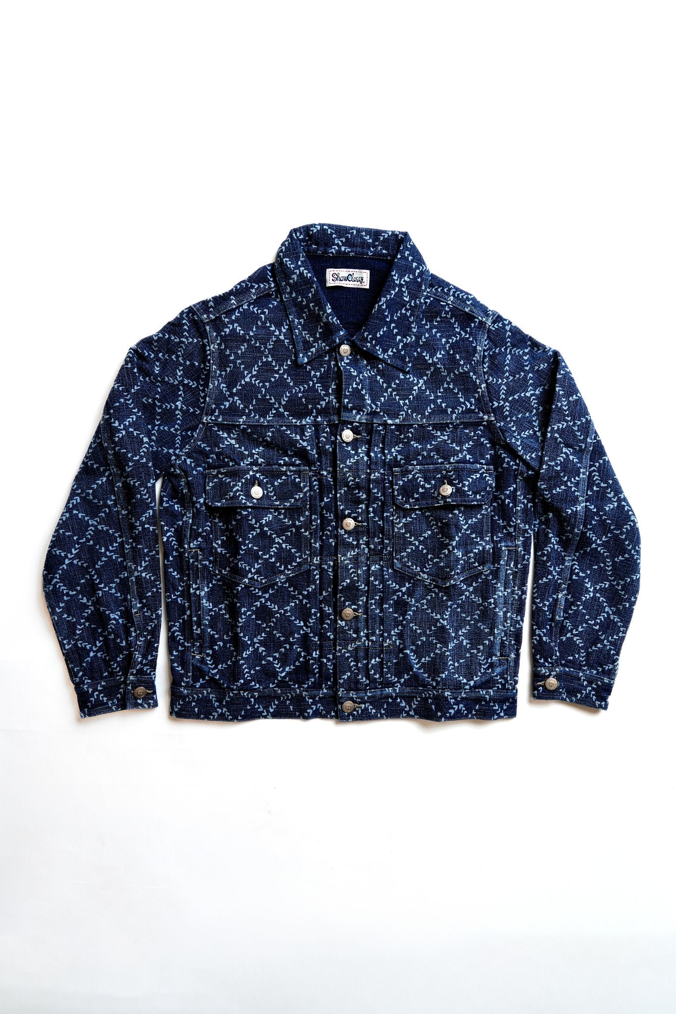 LOVE WABASH ZIMBABWE COTTON 101JACKET - INDIGO