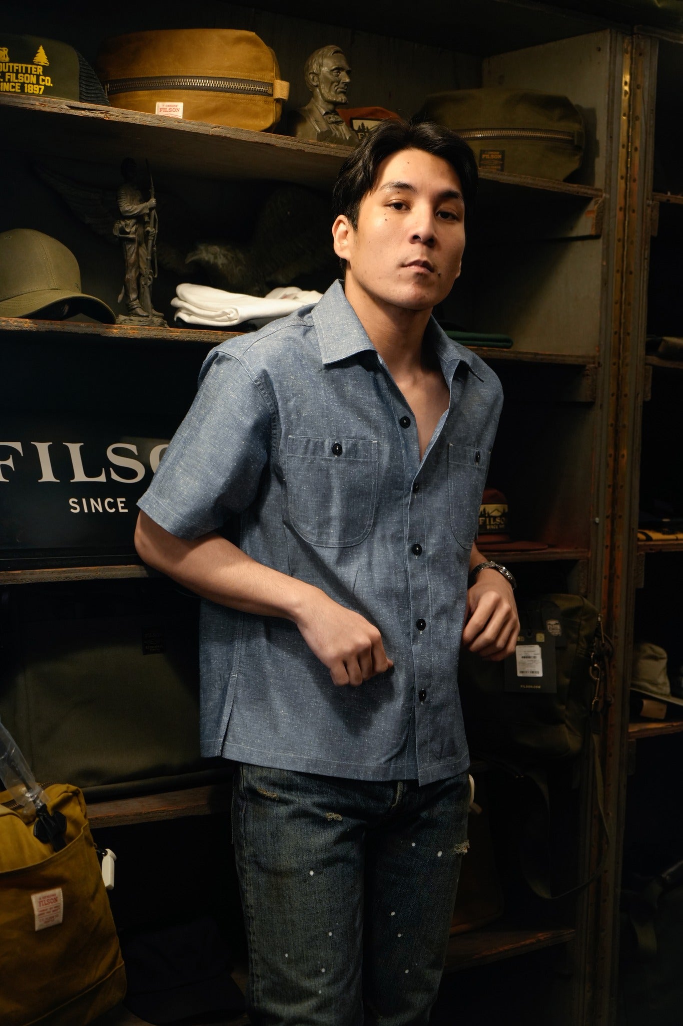 DAILY SHIRT - NEP IND CHAMBRAY