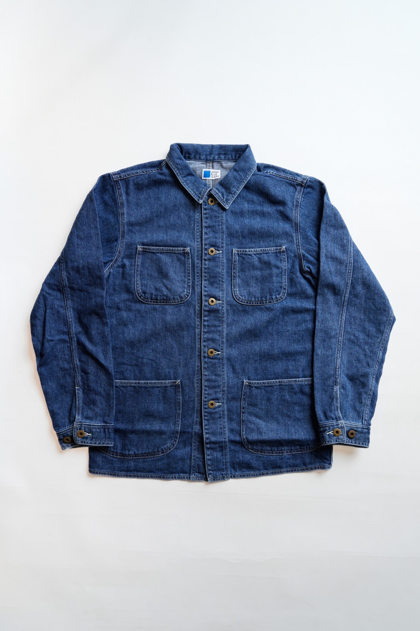 JBOT1331 COVERALL JKT - DENIM - MEDIUM INDIGO